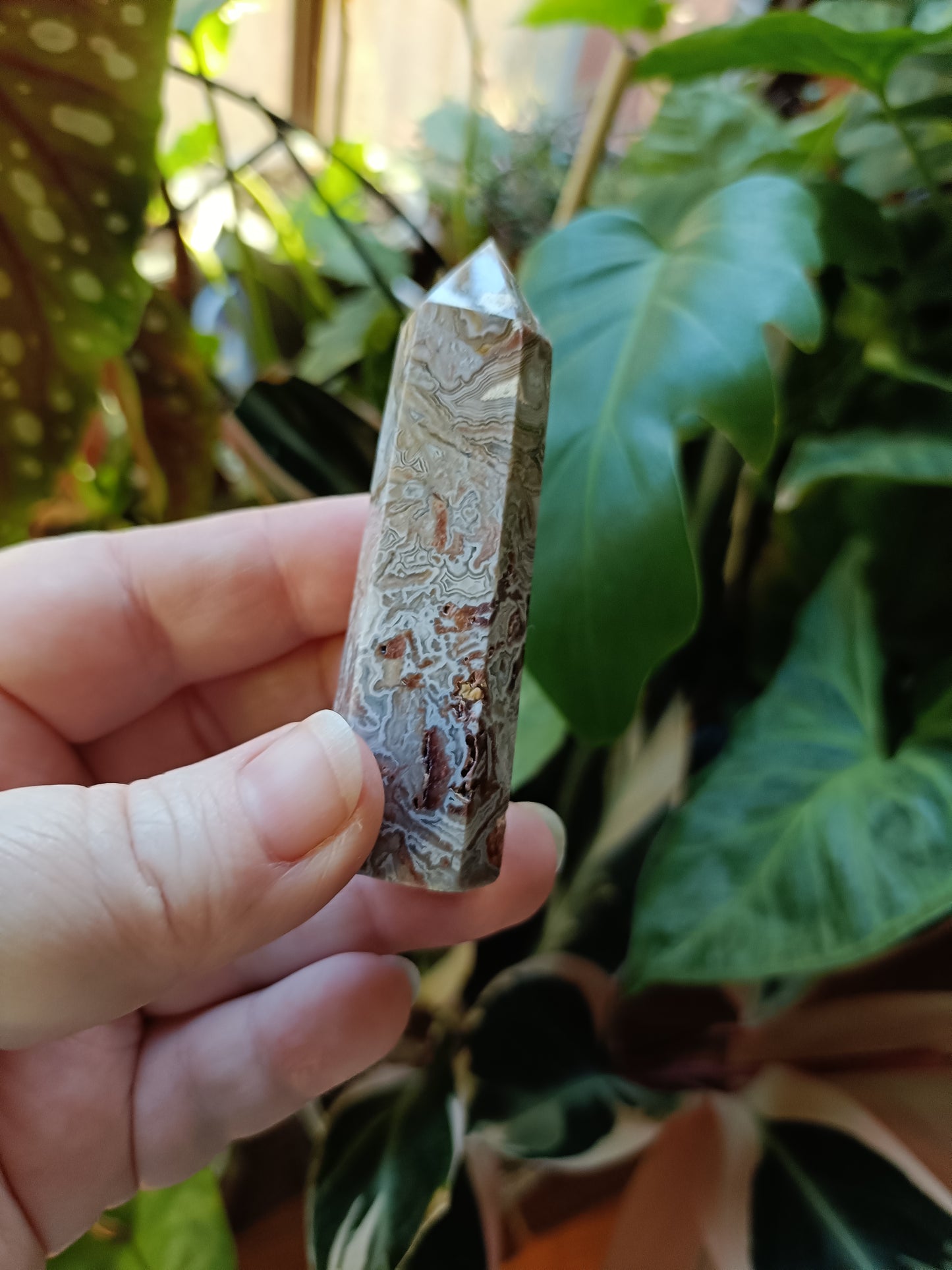 Mexican Lace Agate Towers - 40-70g