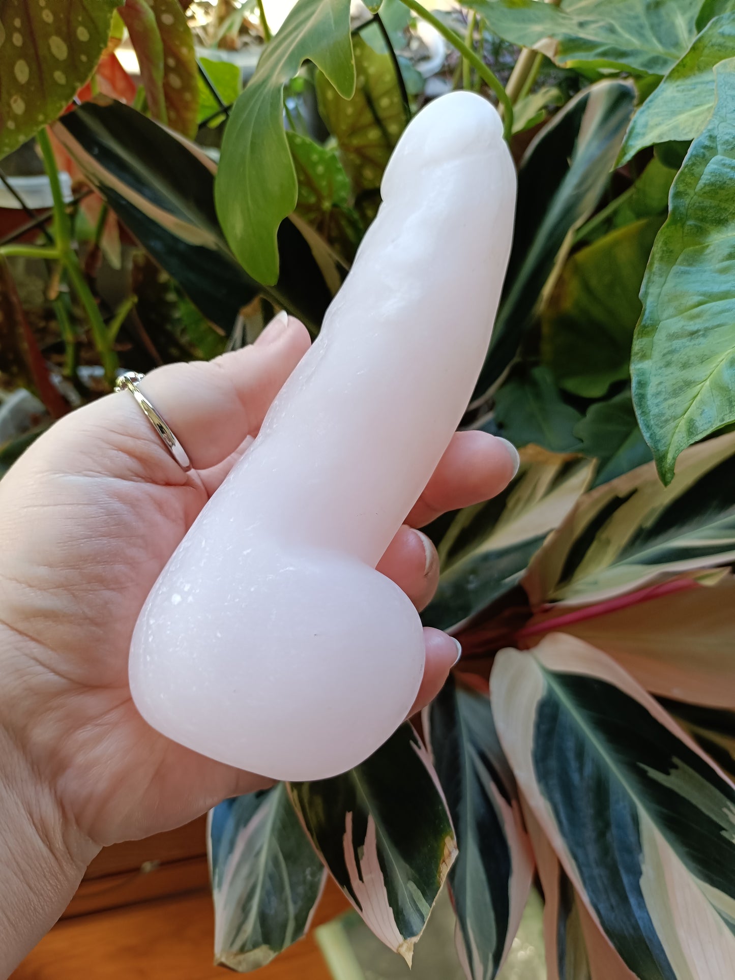 Pink Mangano Calcite Ding Ding - 619g