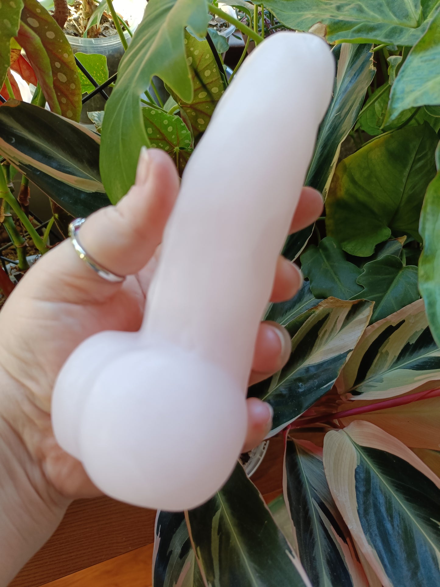 Pink Mangano Calcite Ding Ding - 684g