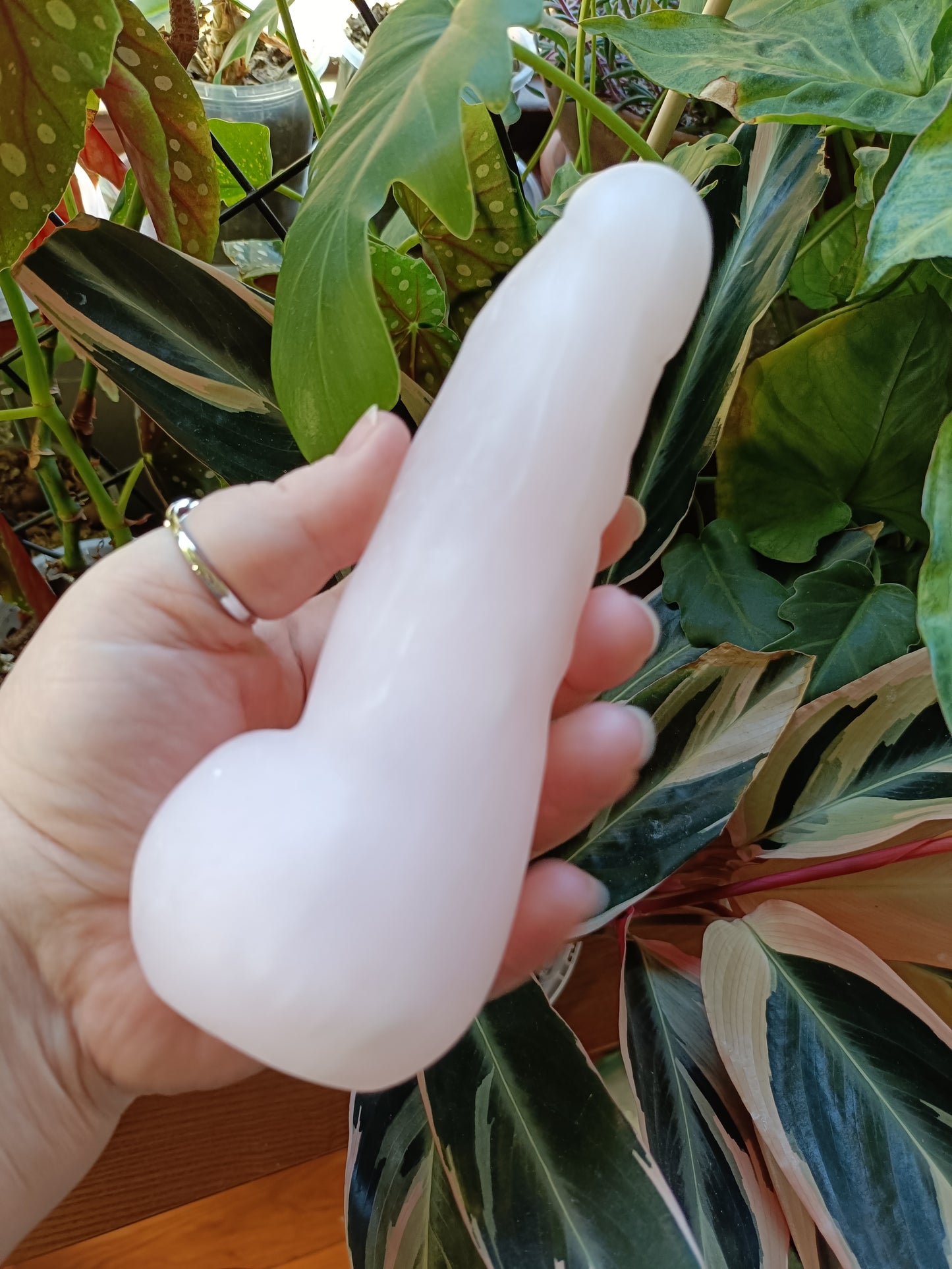 Pink Mangano Calcite Ding Ding - 684g