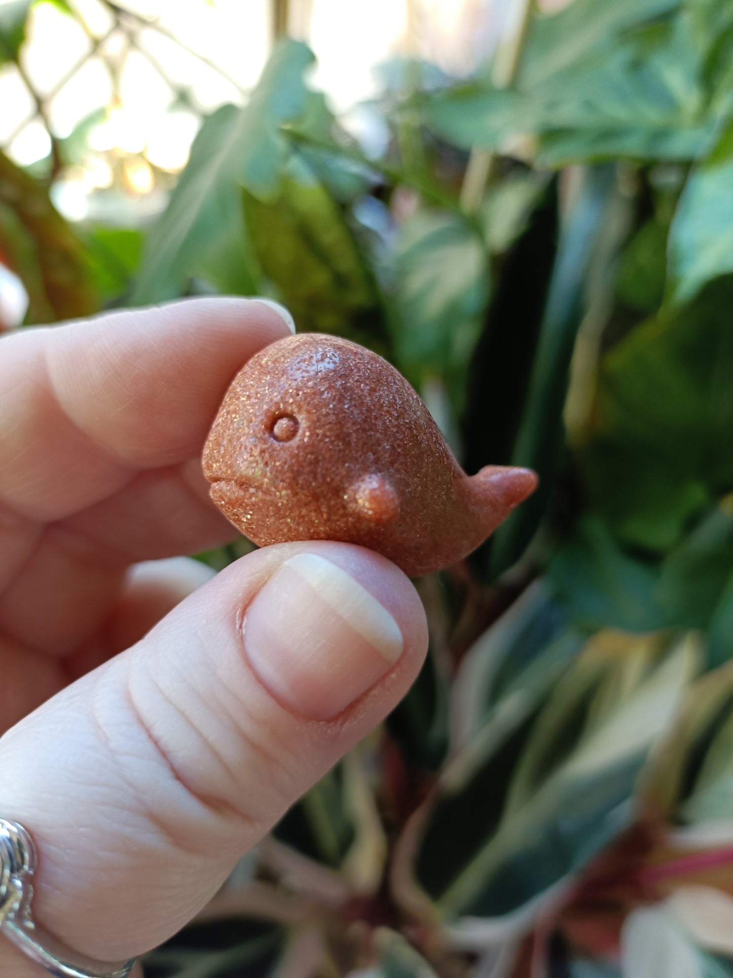 Mixed Stone Mini Whale Carving - 15g