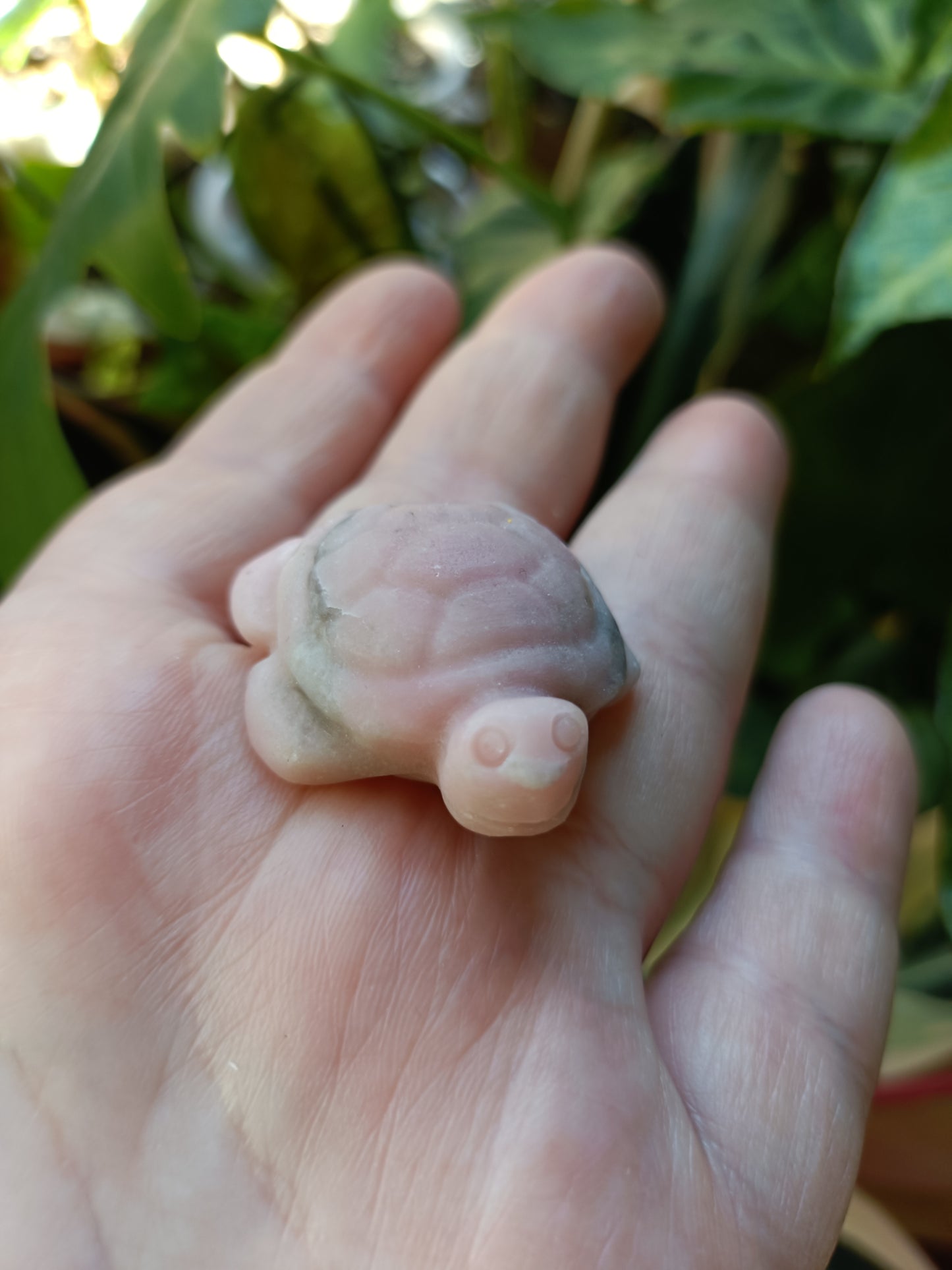 Mixed Stone Mini Sea Turtle Carving - 20g