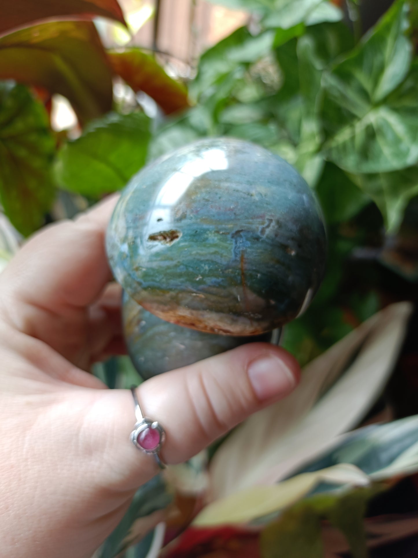 Ocean Jasper Mushroom - 545g