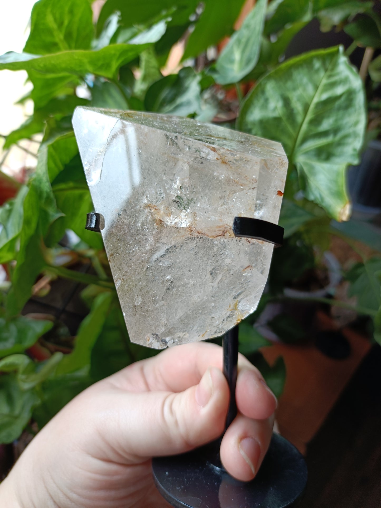 Golden Healer Face Polished Raw Specimen - 240g