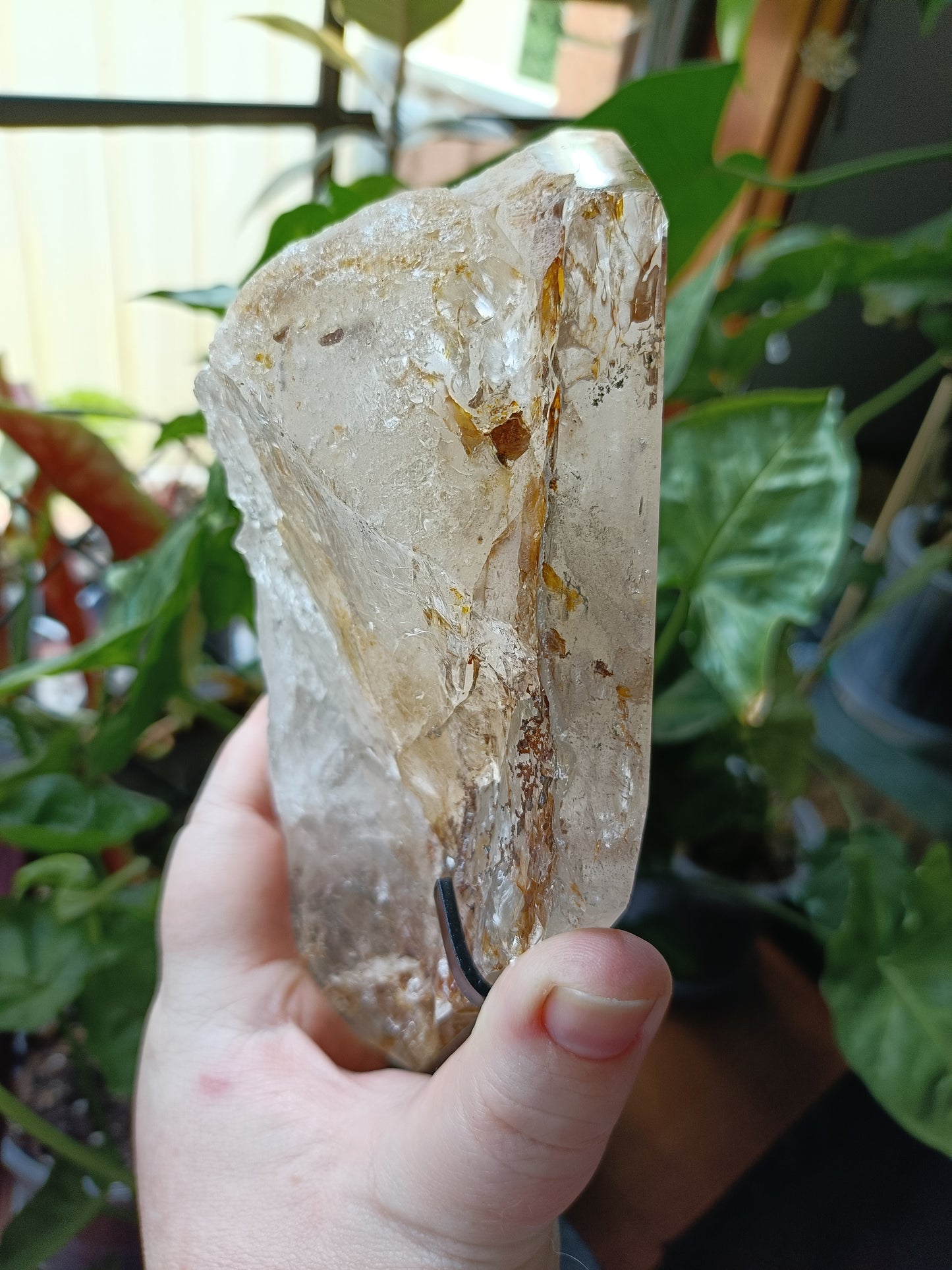 Golden Healer Face Polished Raw Specimen - 1485g