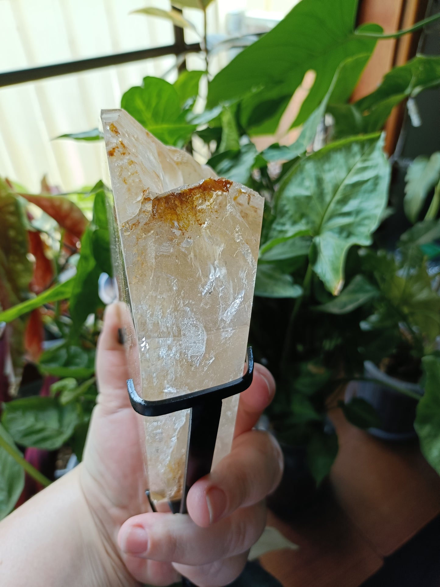 Golden Healer Face Polished Raw Specimen - 1485g