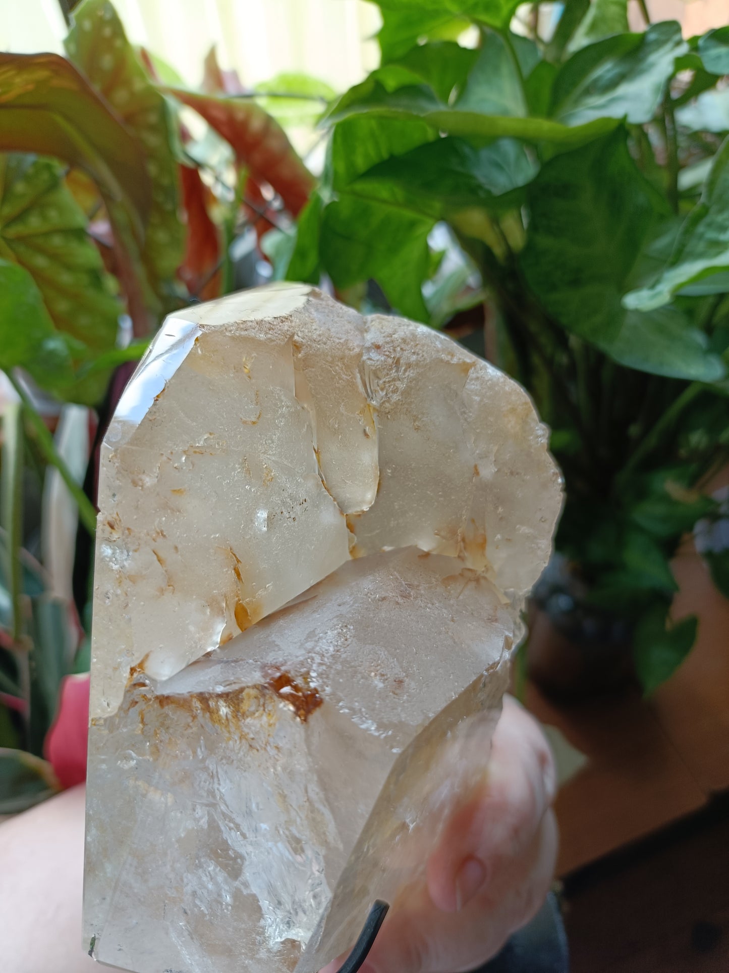 Golden Healer Face Polished Raw Specimen - 1485g