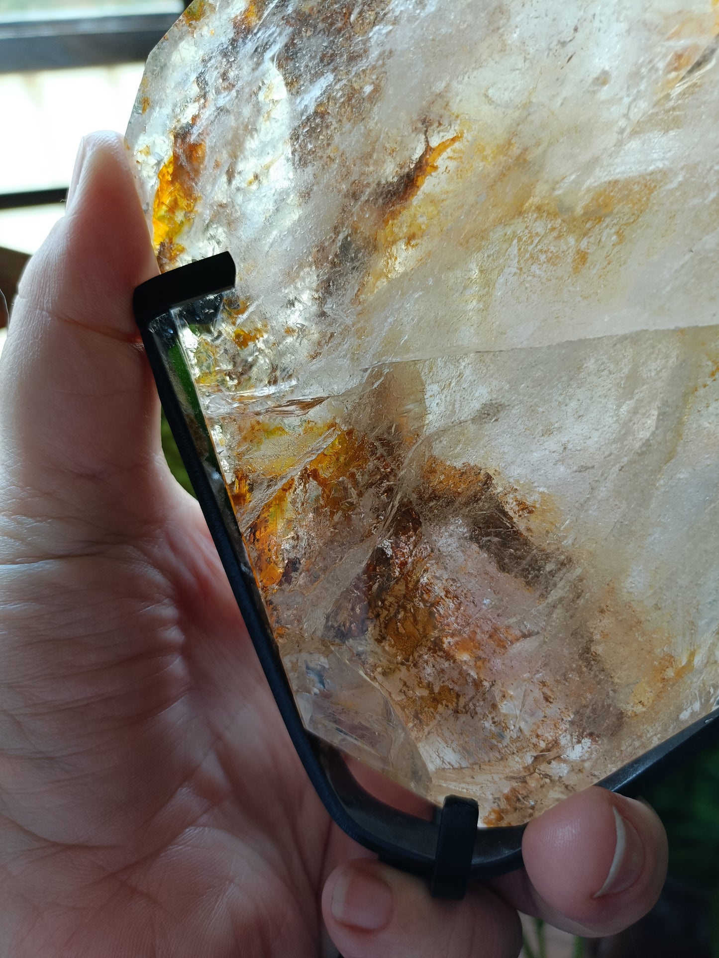 Golden Healer Face Polished Raw Specimen - 1485g