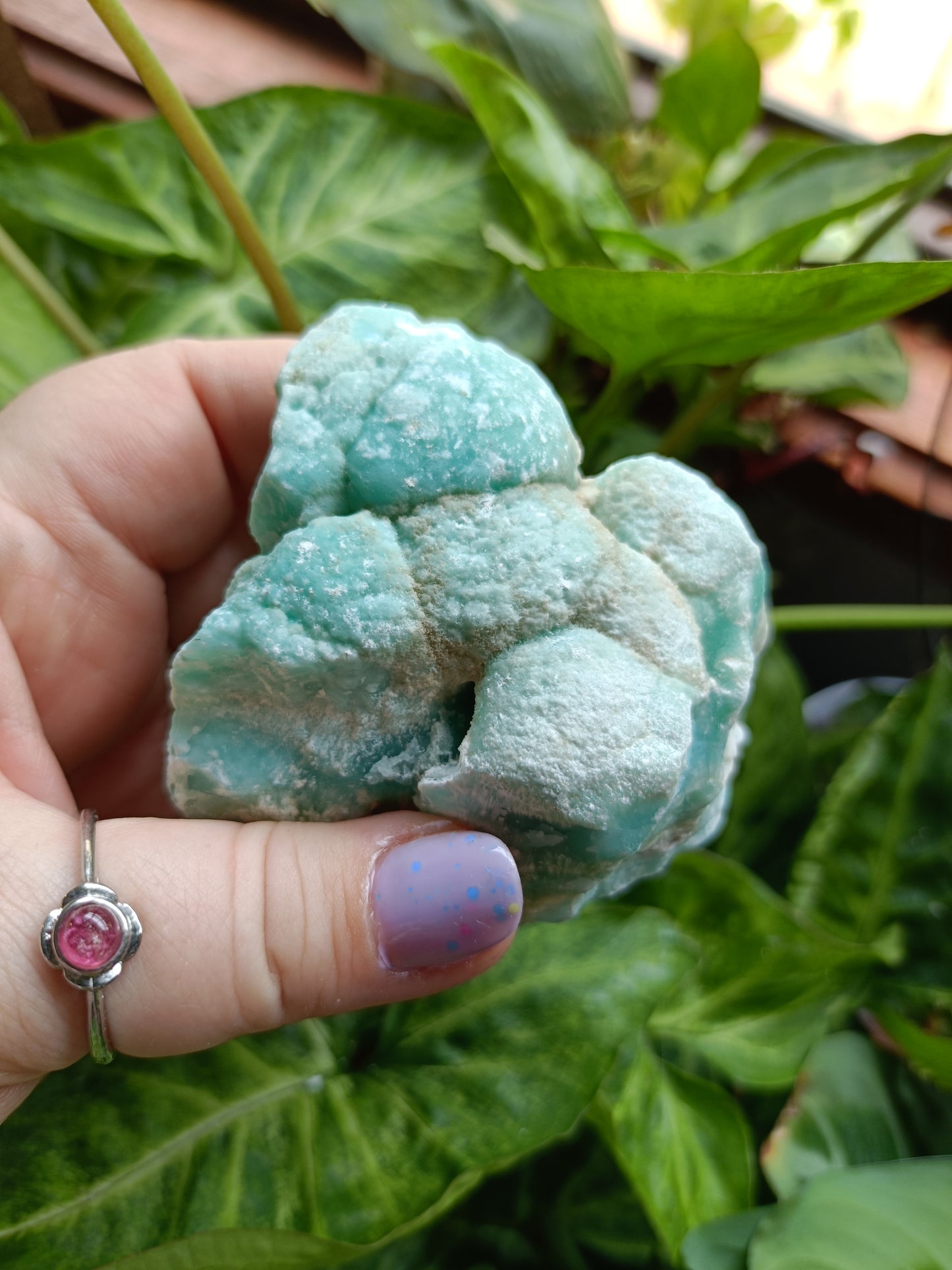 Blue Aragonite Rough Specimen - 344g