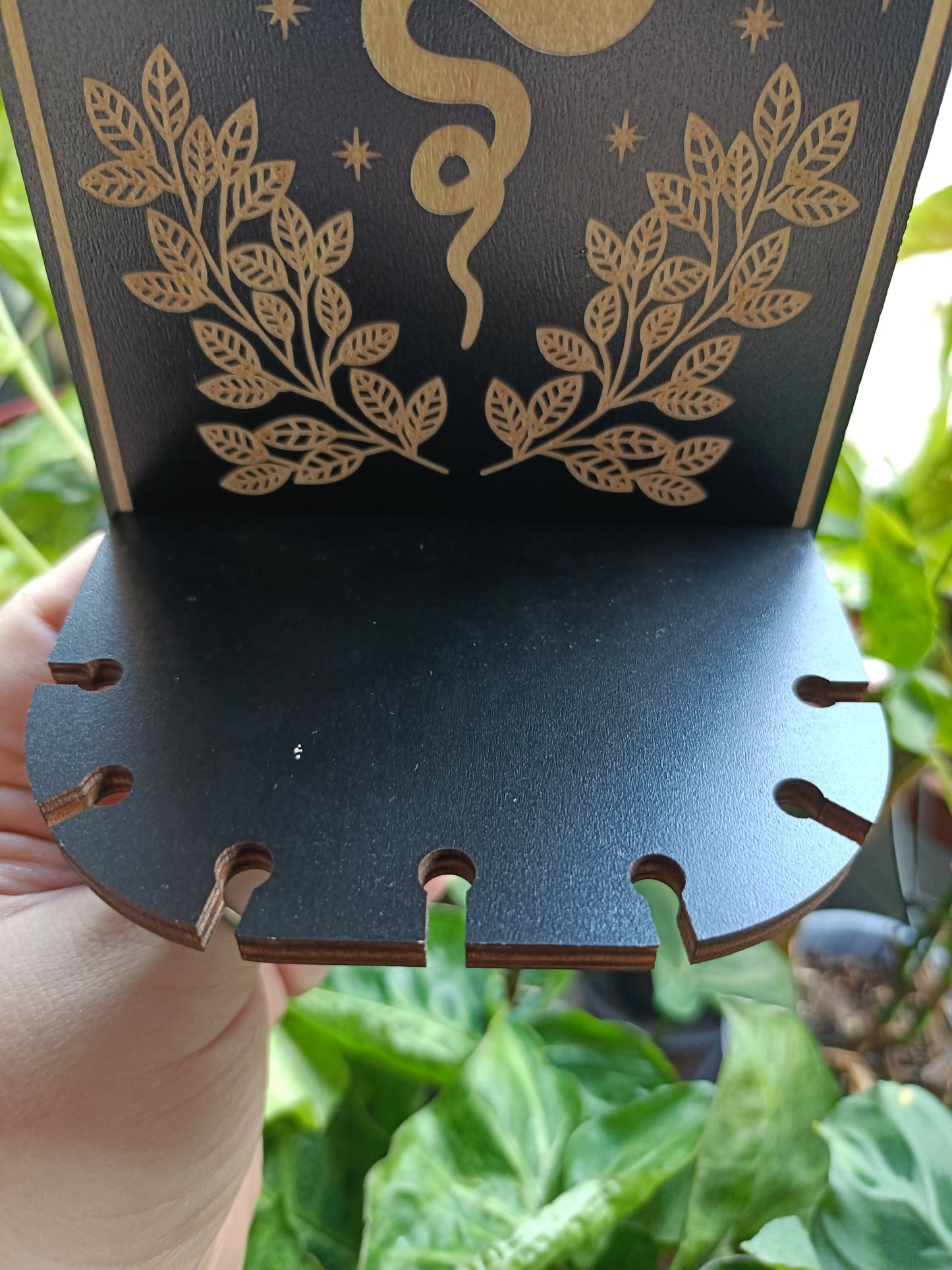 Moon & Snake Trinket Shelf Wall Hanging