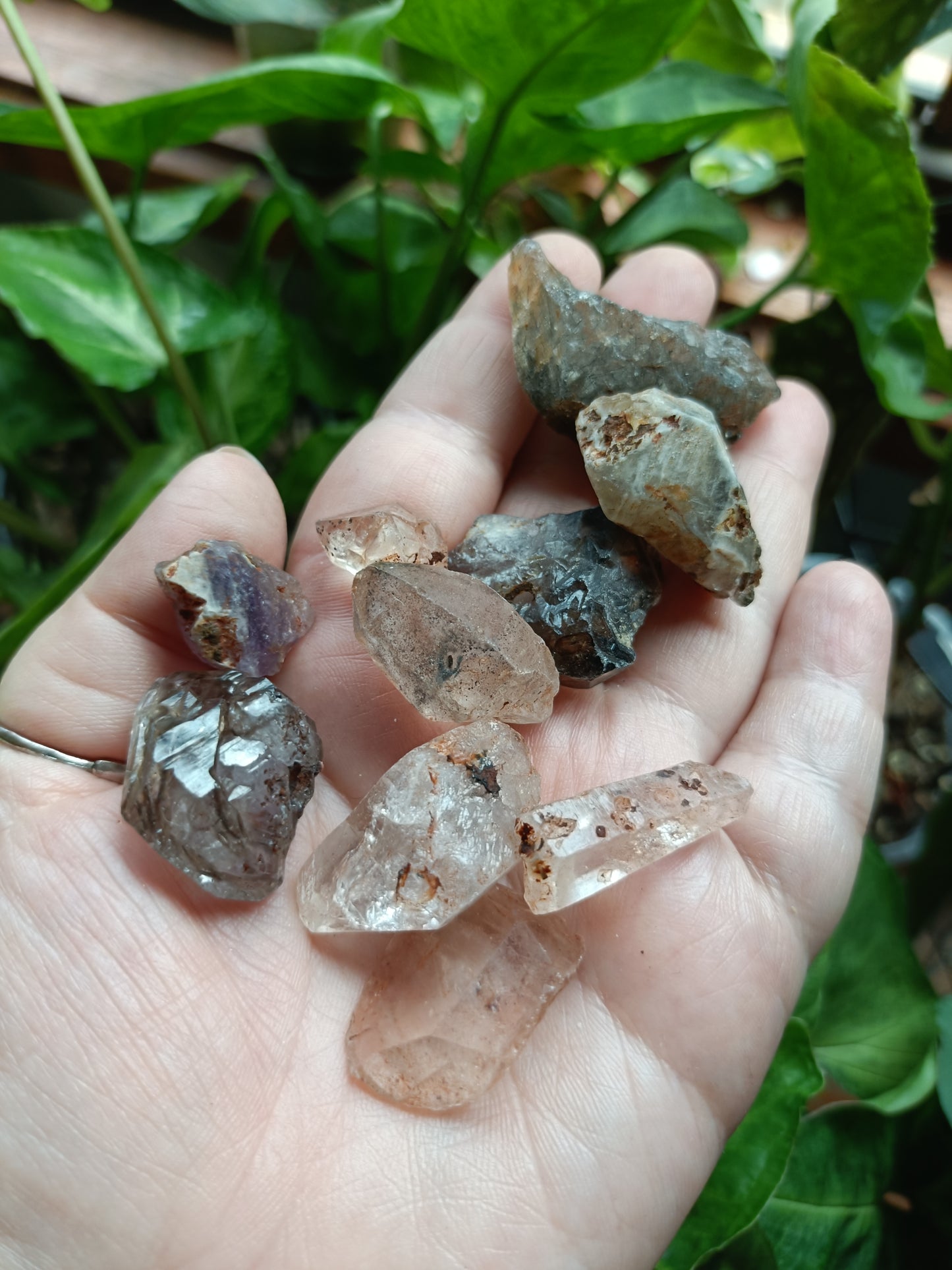 'Super 7' Included Quartz Rough Stones - 50g