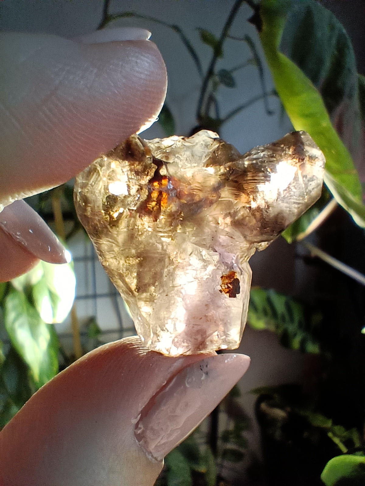'Super 7' Included Quartz Rough Stones - 50g