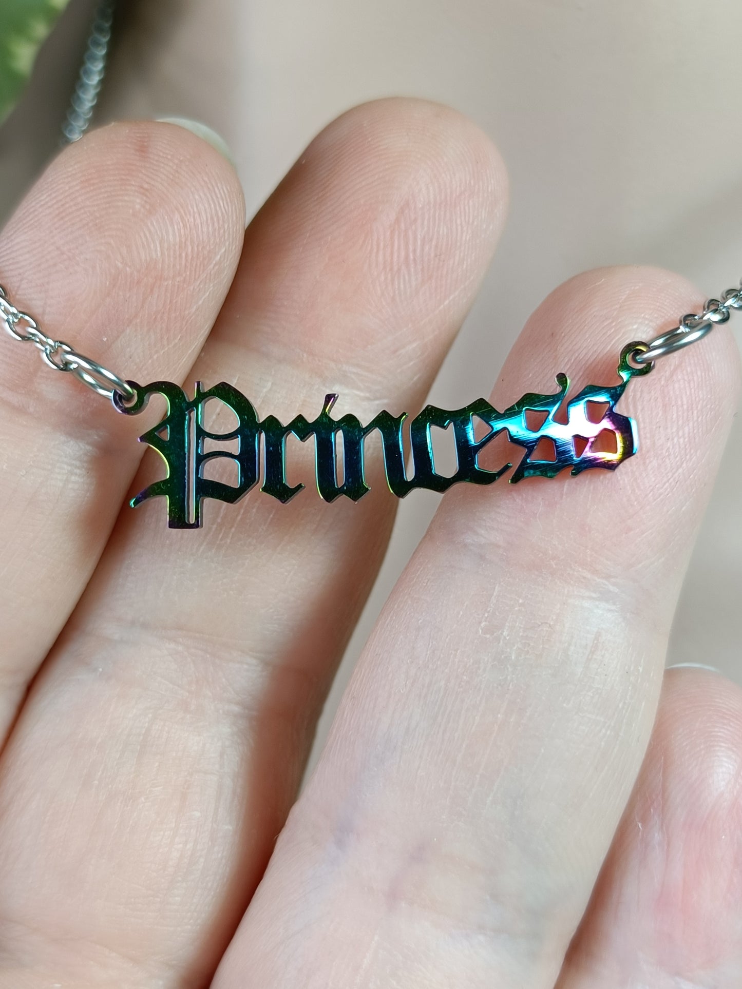 'Princess' Necklace - Stainless Steel