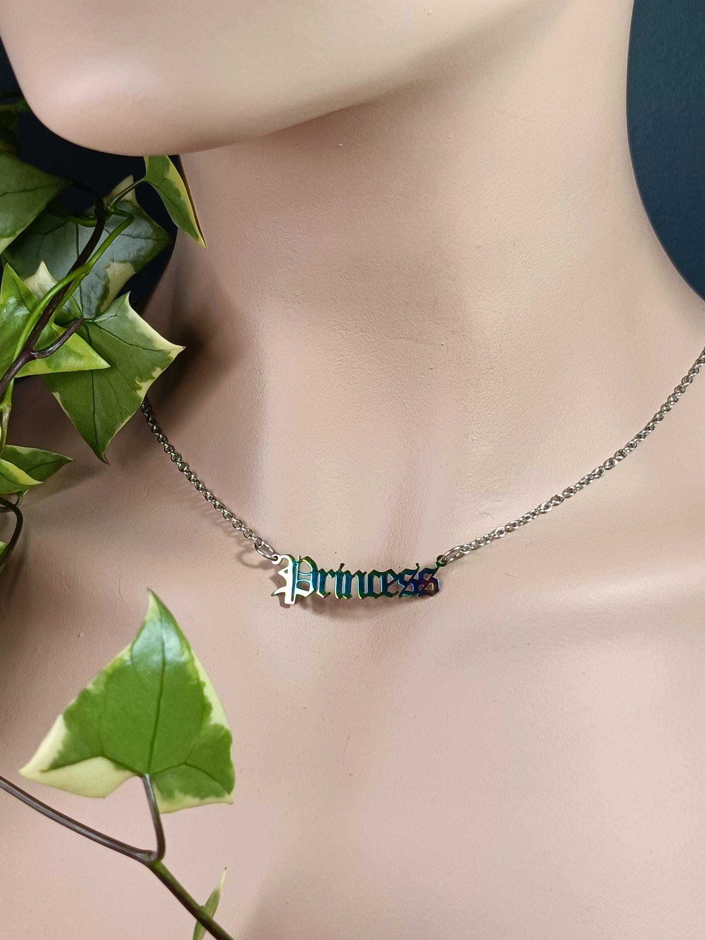 'Princess' Necklace - Stainless Steel