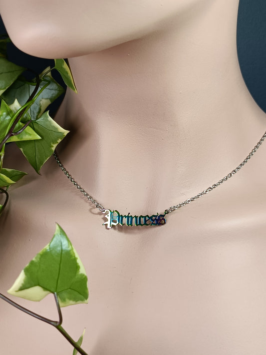 'Princess' Necklace - Stainless Steel
