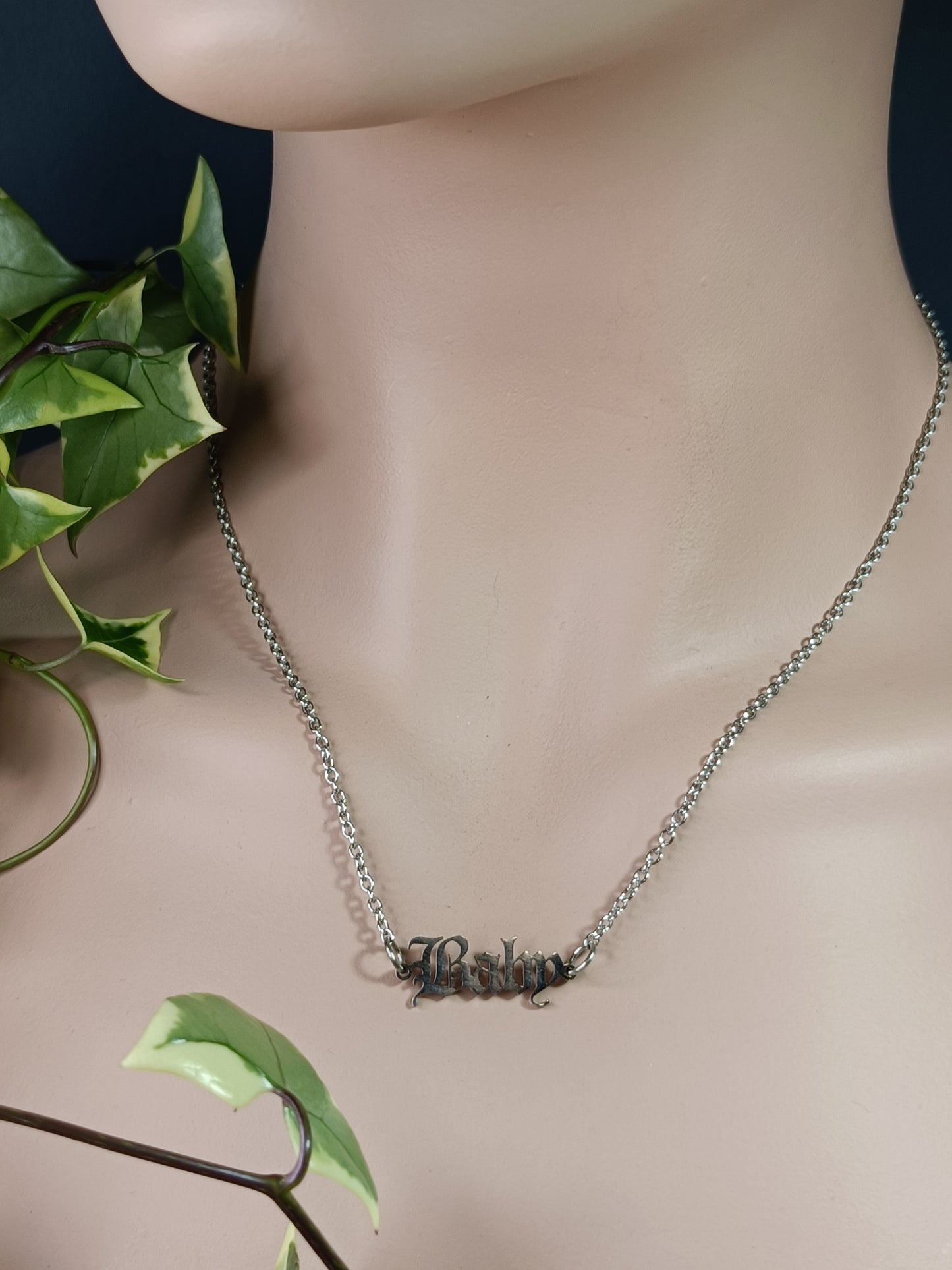 'Baby' Necklace - Stainless Steel