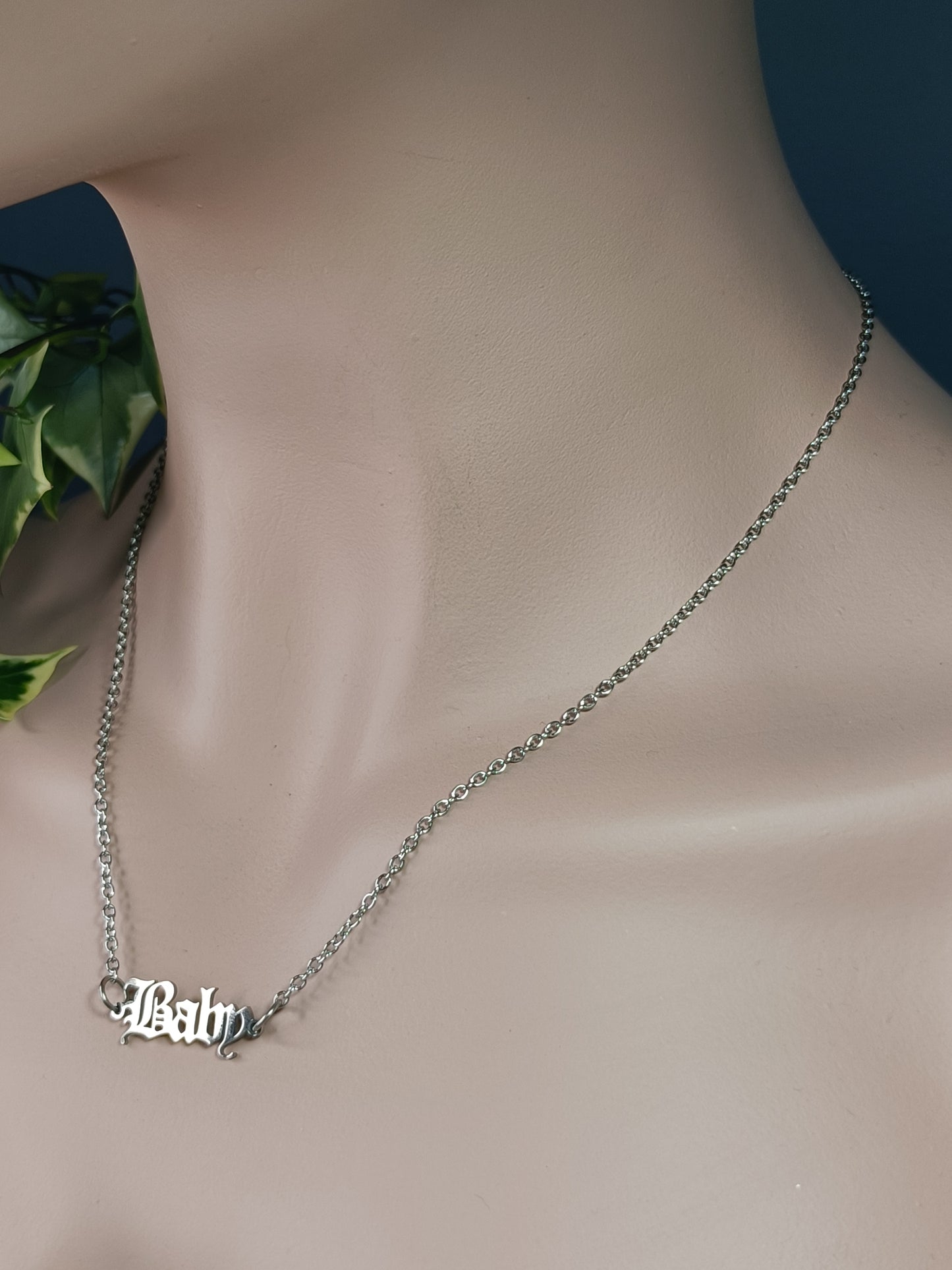 'Baby' Necklace - Stainless Steel
