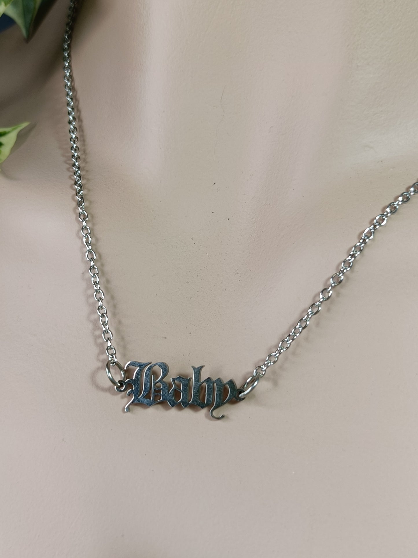 'Baby' Necklace - Stainless Steel