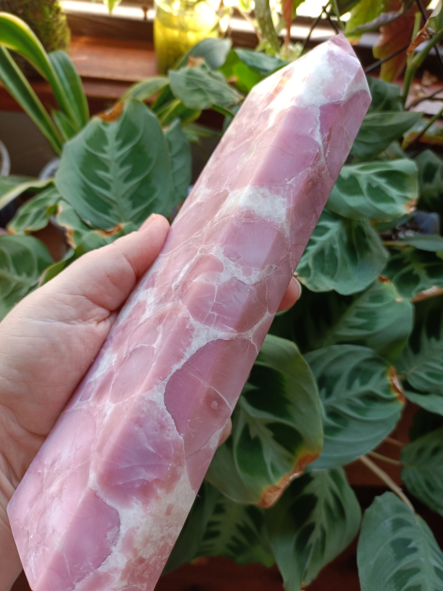 Pink Opal Tower - 1170g