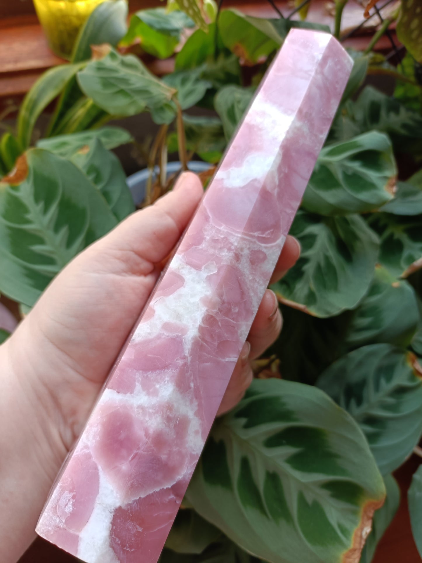 Pink Opal Tower - 1170g