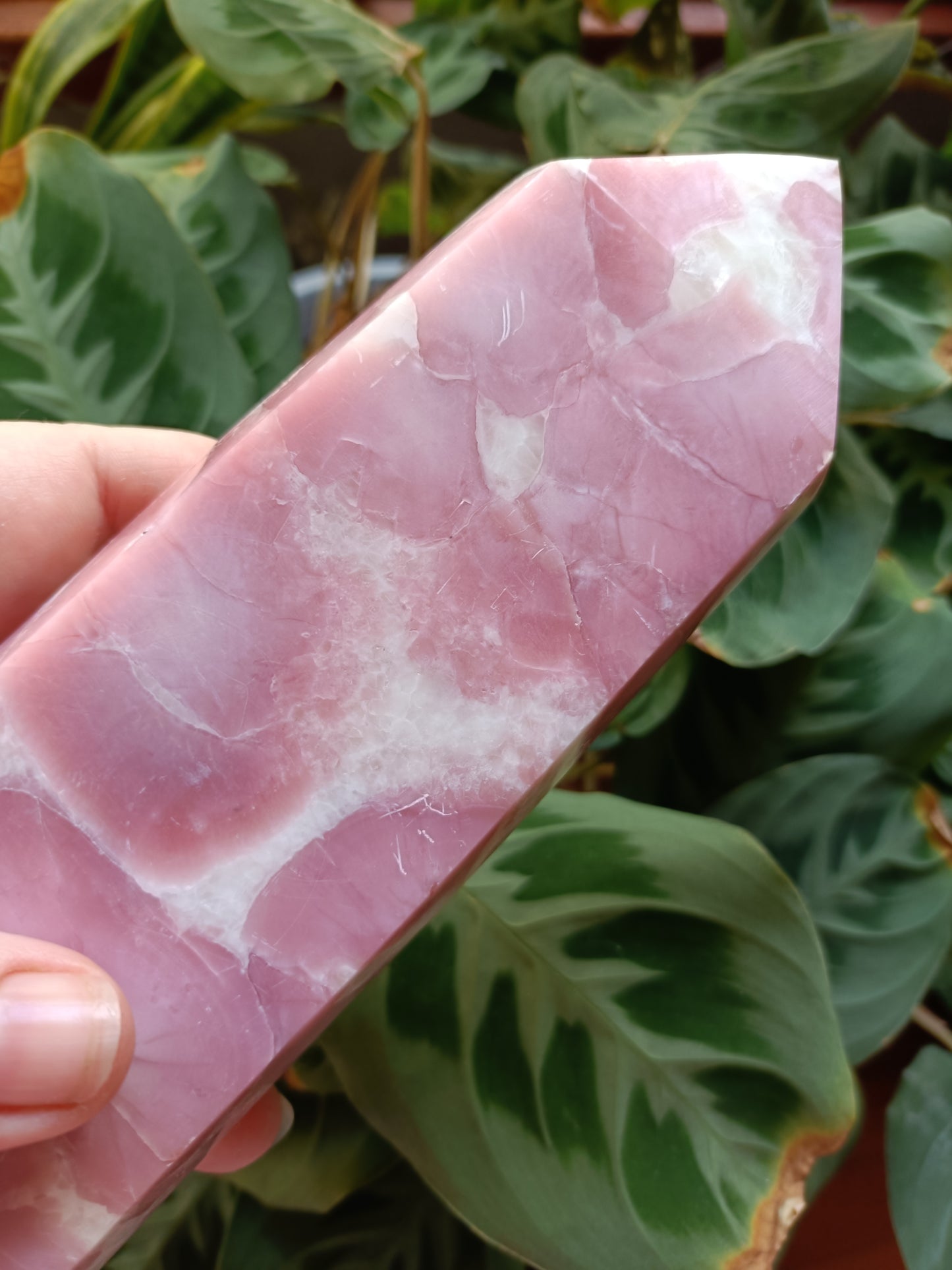 Pink Opal Tower - 1170g