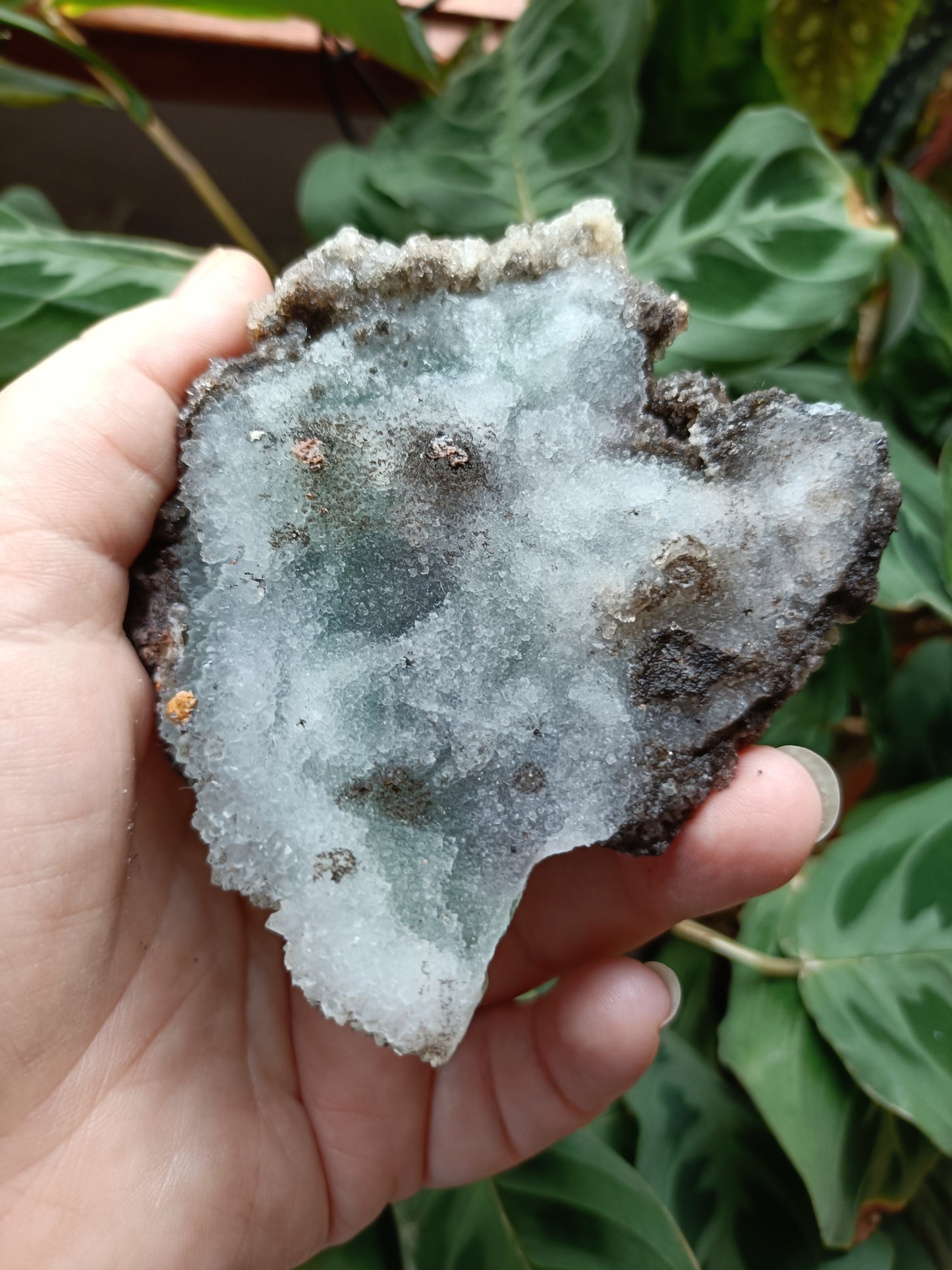 Green Sugar Fluorite and Quartz Specimen - 245g