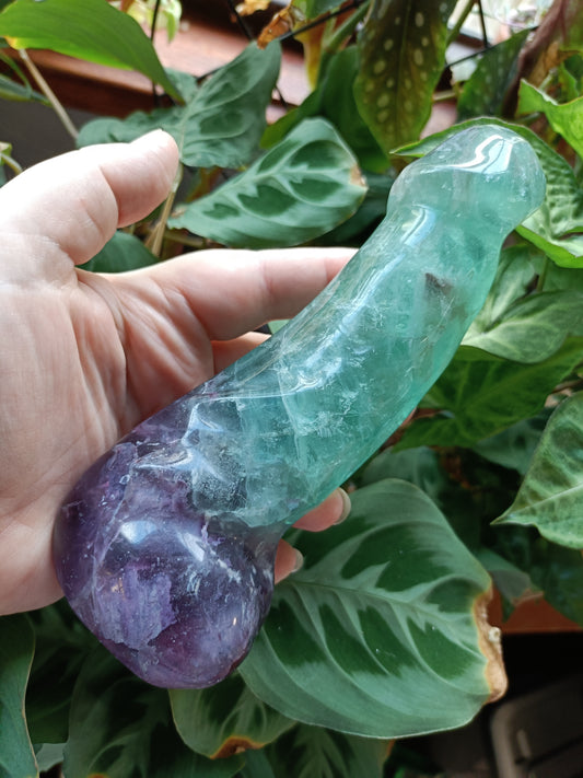 Rainbow Fluorite Ding Ding - 789g