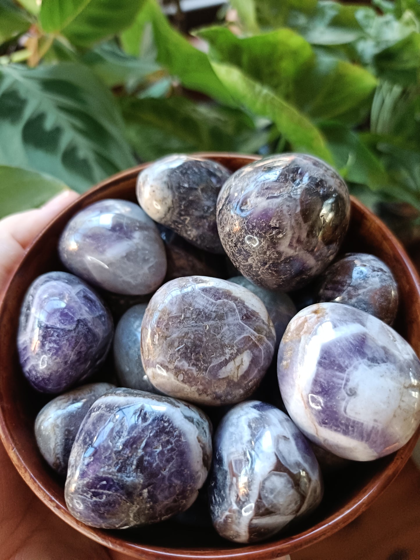 Smokey Amethyst Tumbles - 20-50g