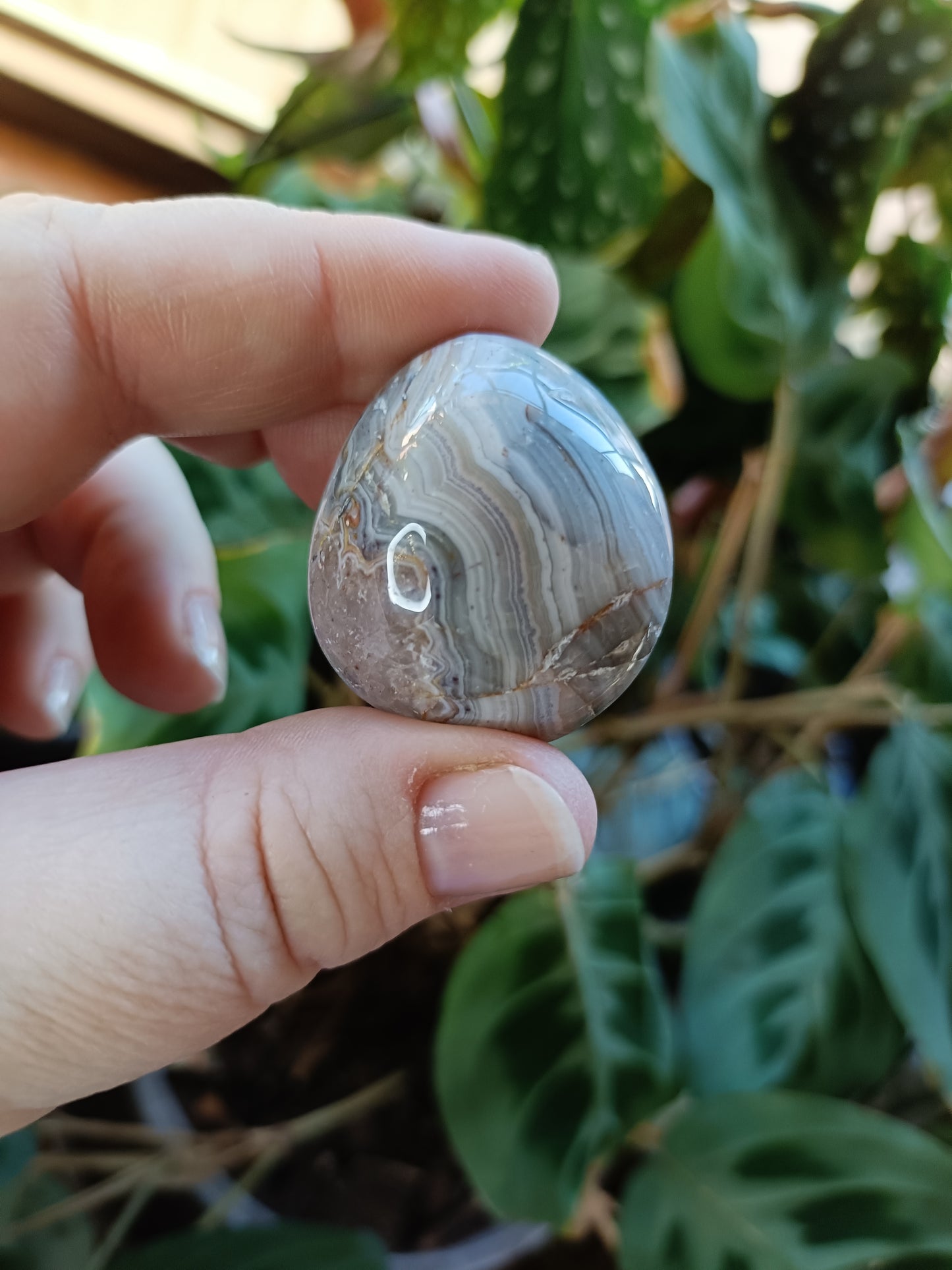 Large Amethyst & Mexican Lace Agate Tumbles - 30-50g