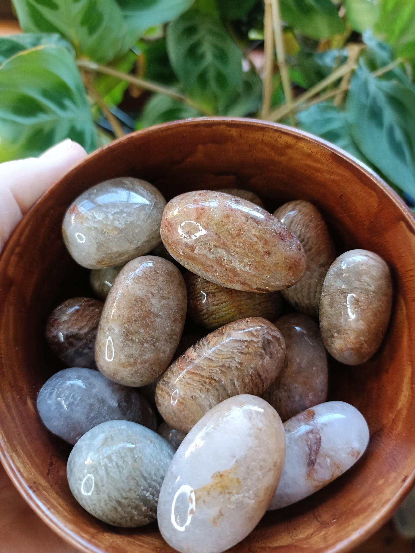 Thousand Layer Garden Quartz Tumbles - 15-35g