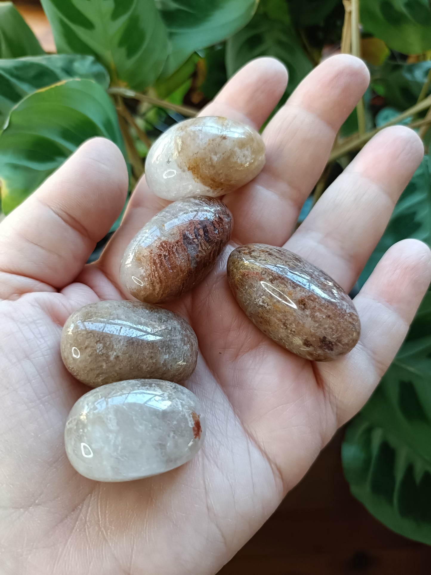 Thousand Layer Garden Quartz Tumbles - 15-35g