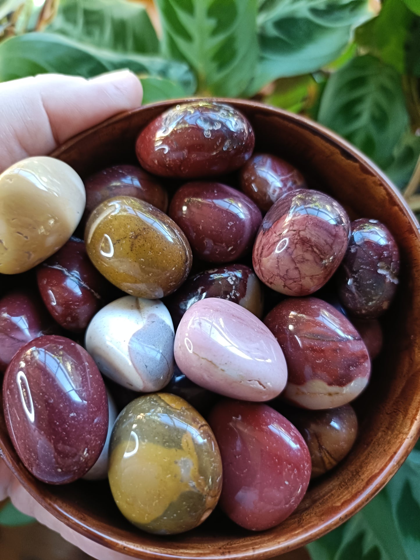 Mookaite Tumbles Tumbles - 50g