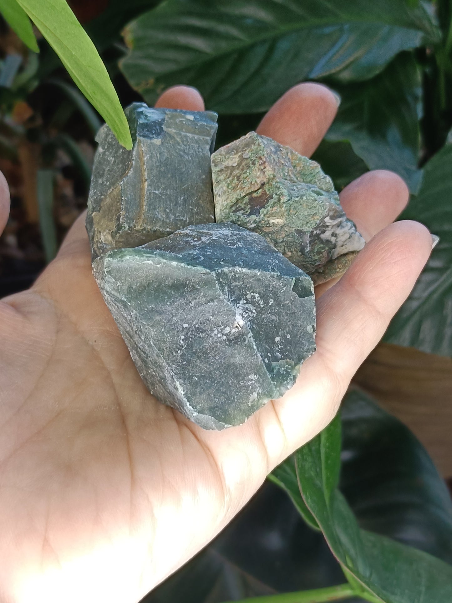 Mixed Material Rough Chunks