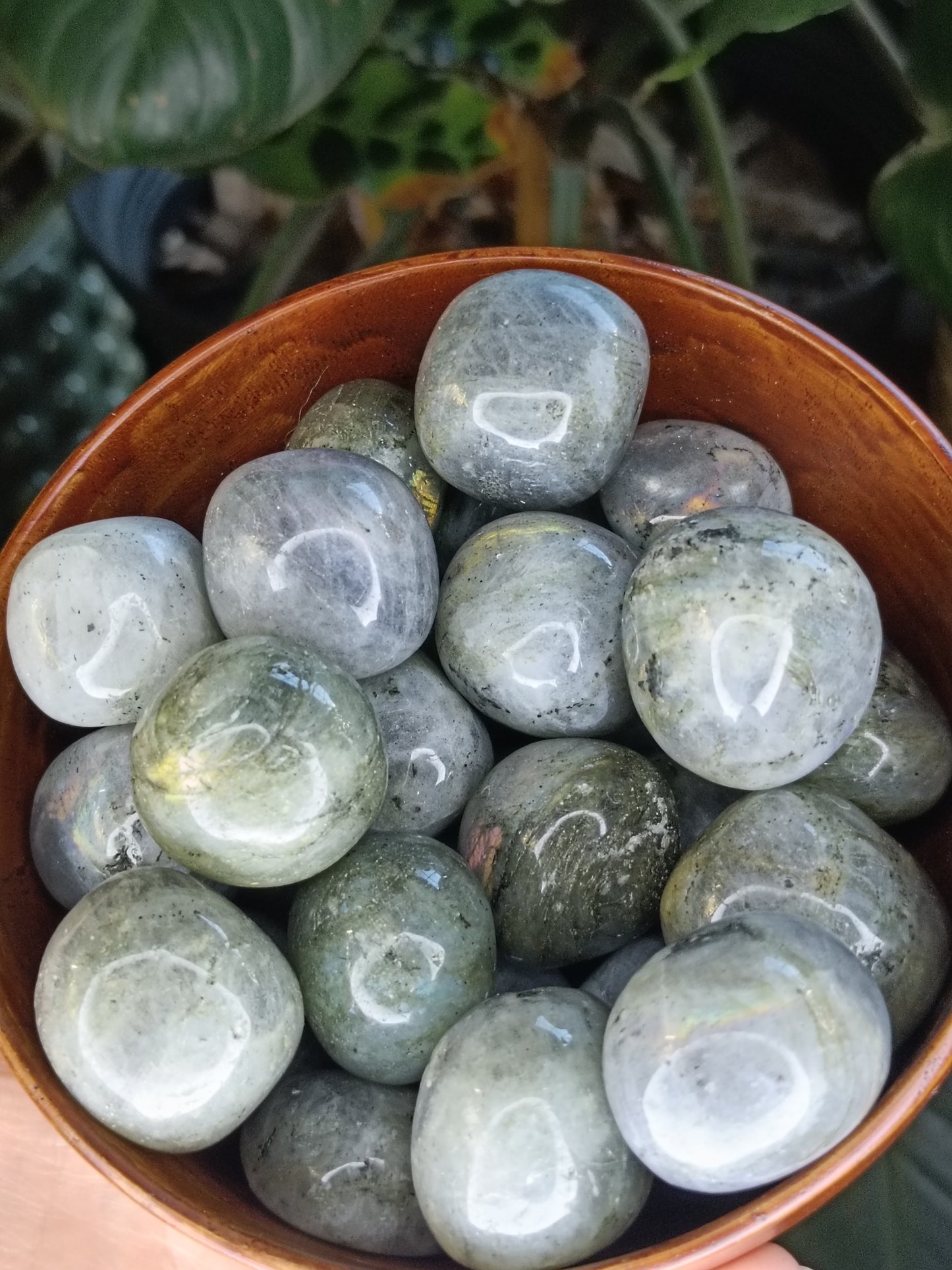 Labradorite Round Tumble Stone - 10-20g