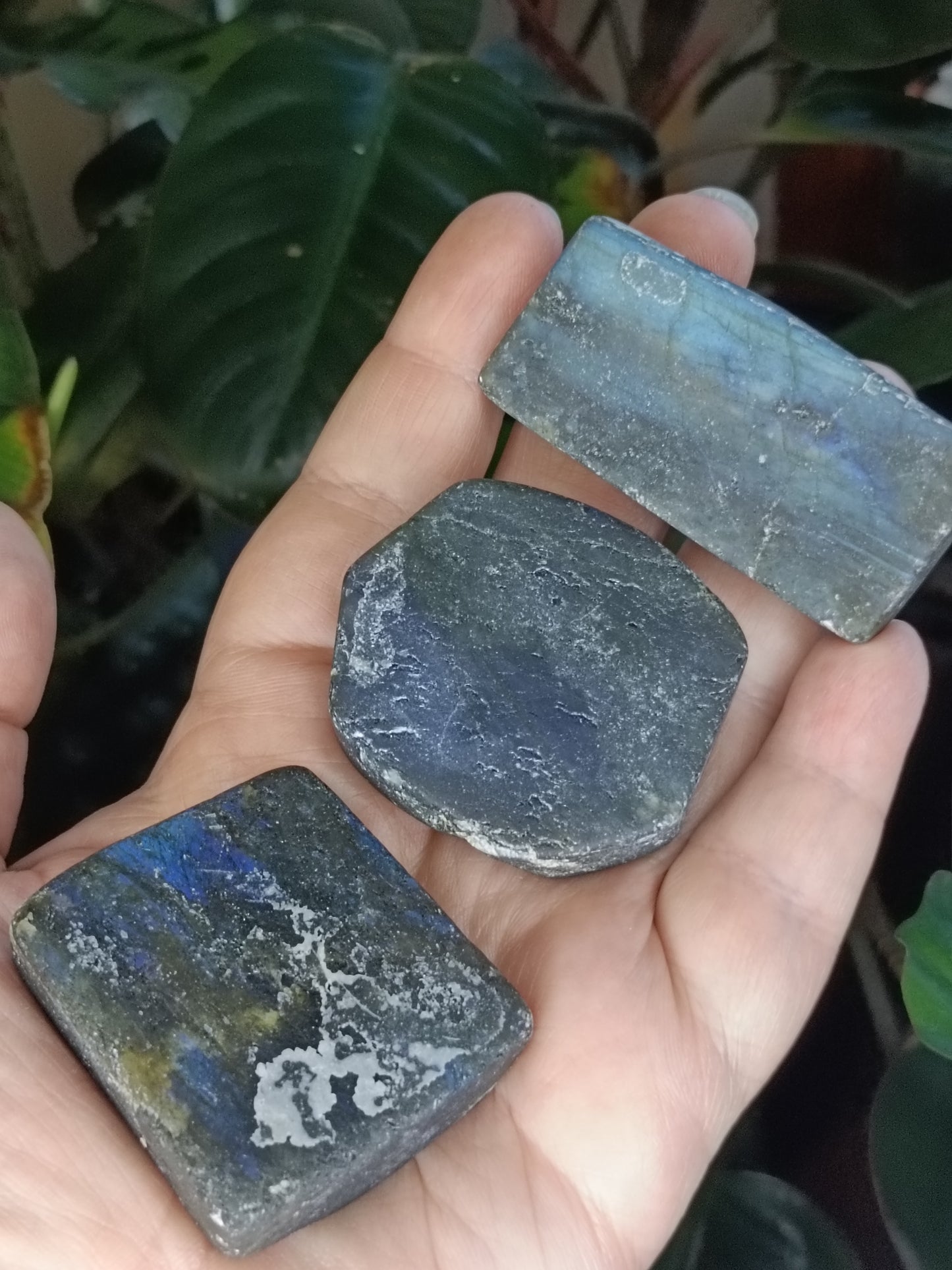 Labradorite Rough Slab Cuts - 100g
