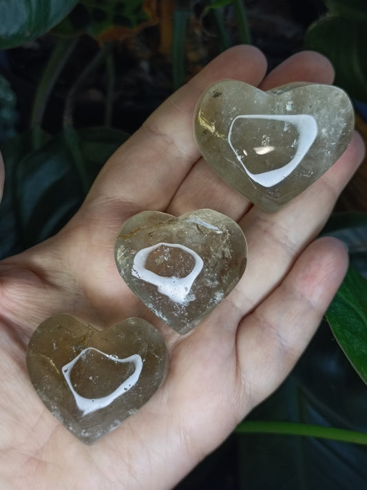 Smokey Citrine Mini Hearts - 30-60g