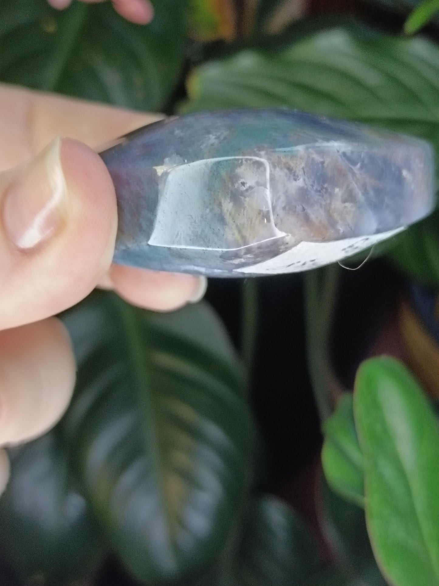 Moss Agate Heart - 109g