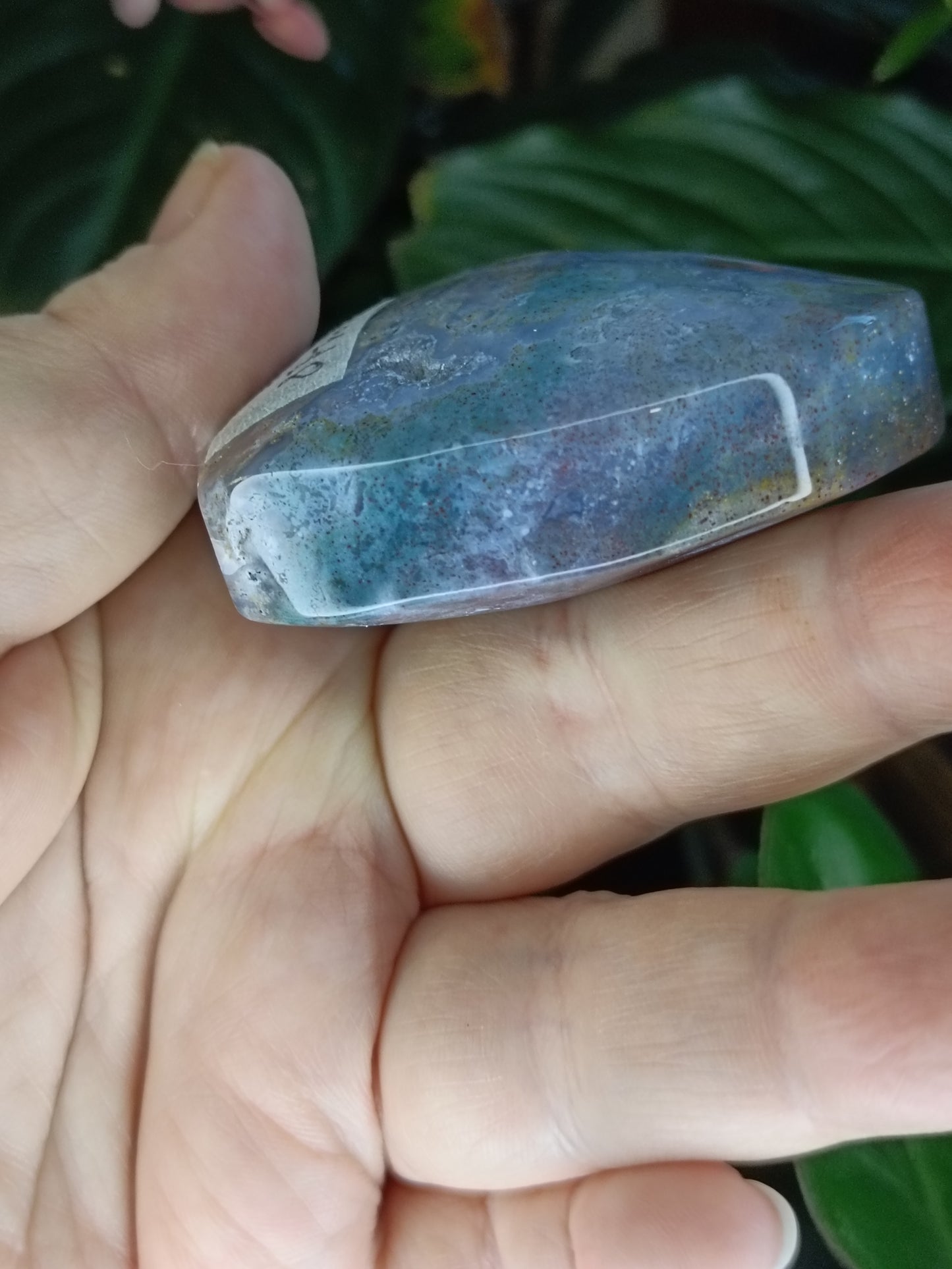Moss Agate Heart - 109g