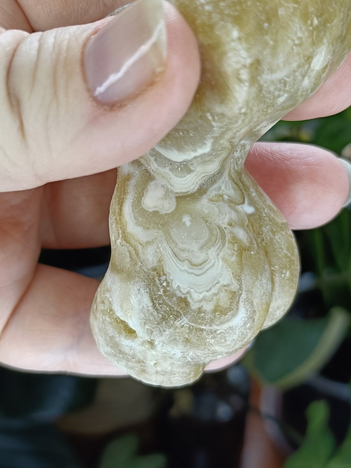 Amber Calcite Goddess Body - 130g