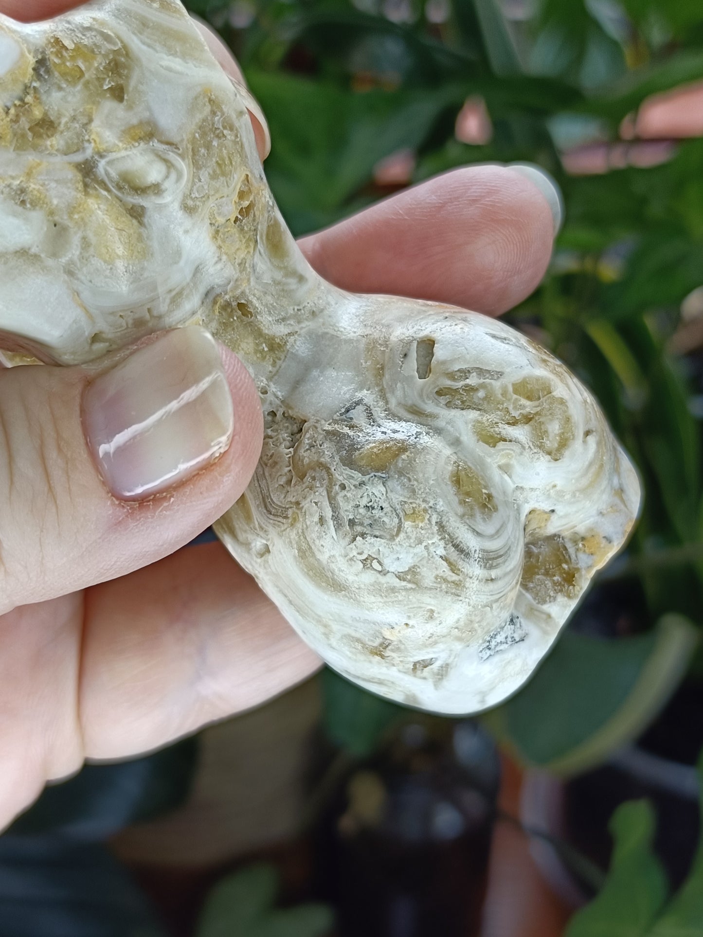 Amber Calcite Goddess Body - 130g
