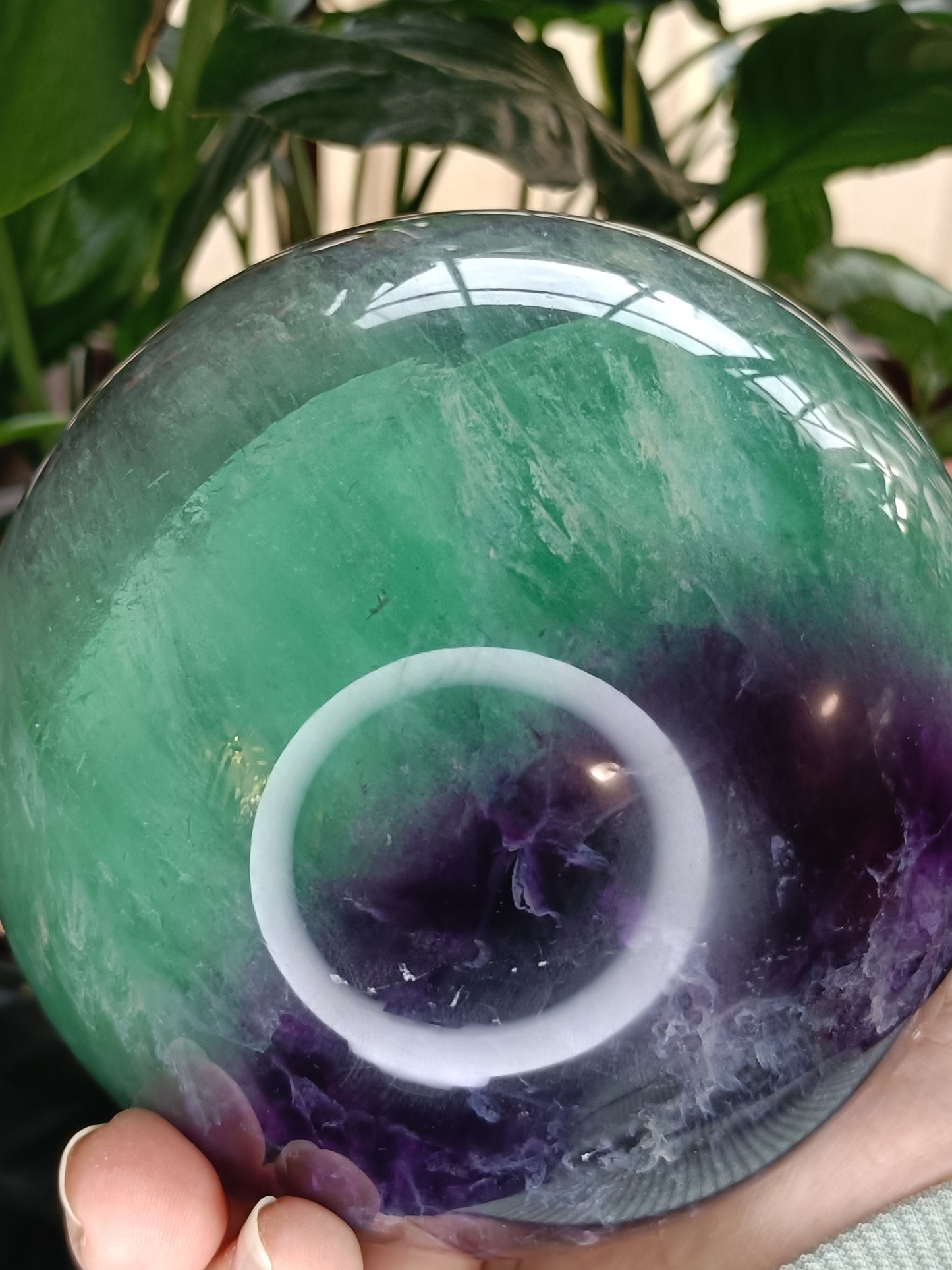 LARGE Rainbow Fluorite Sphere - 2624g