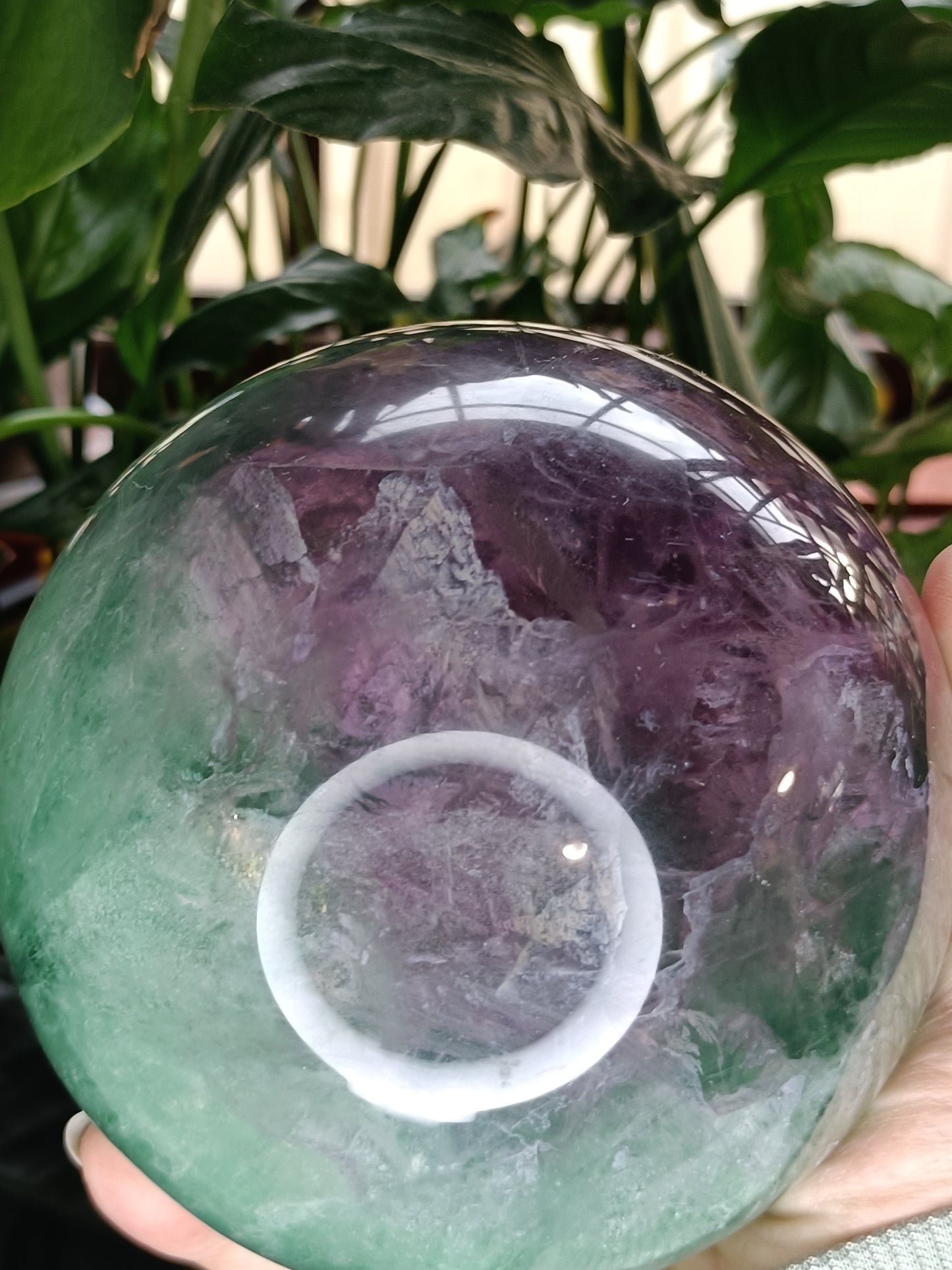 LARGE Rainbow Fluorite Sphere - 2624g