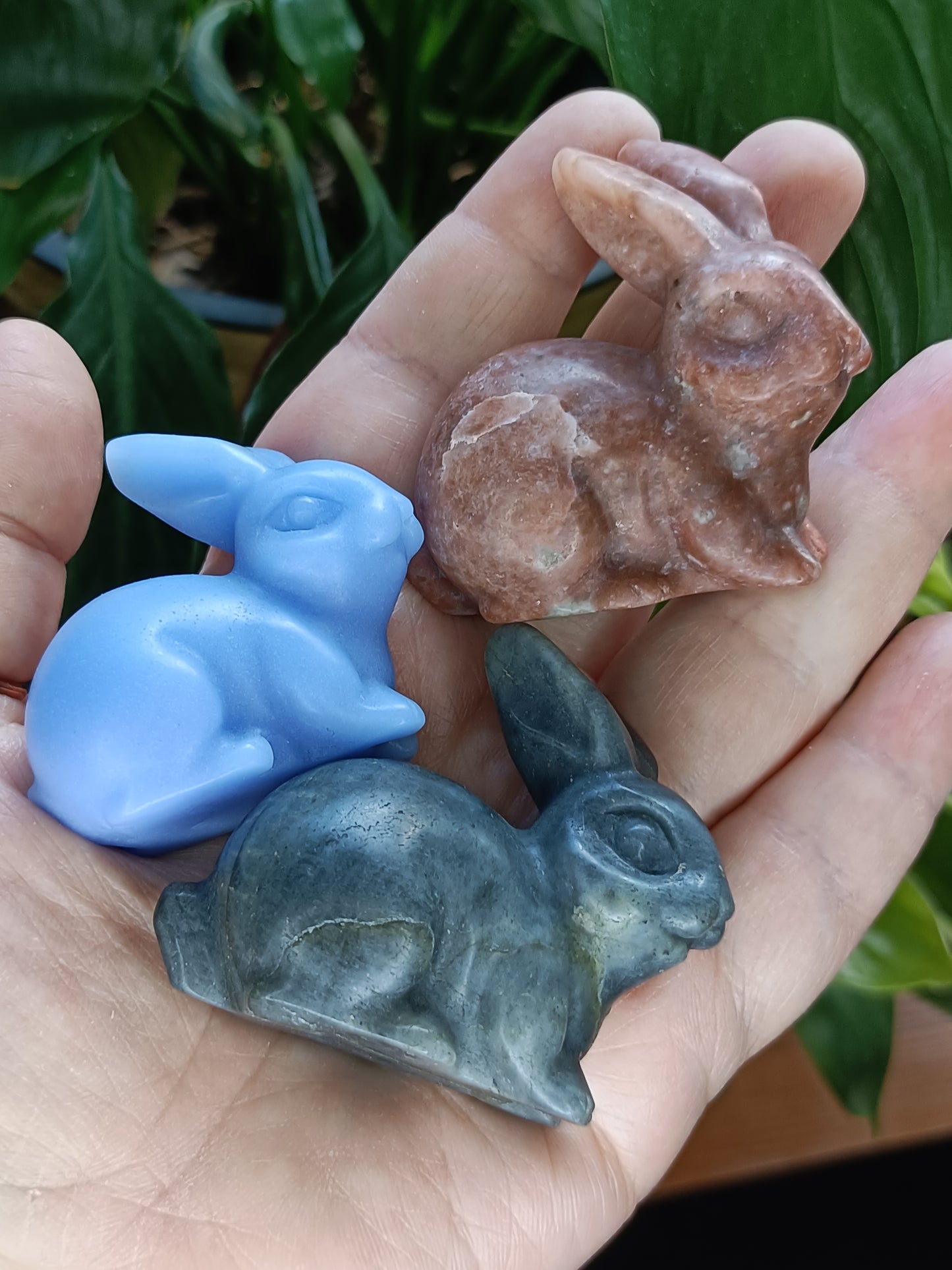 Sitting Rabbit Small Carving - 55-80g