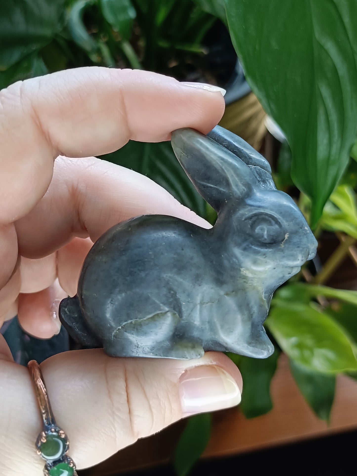 Sitting Rabbit Small Carving - 55-80g