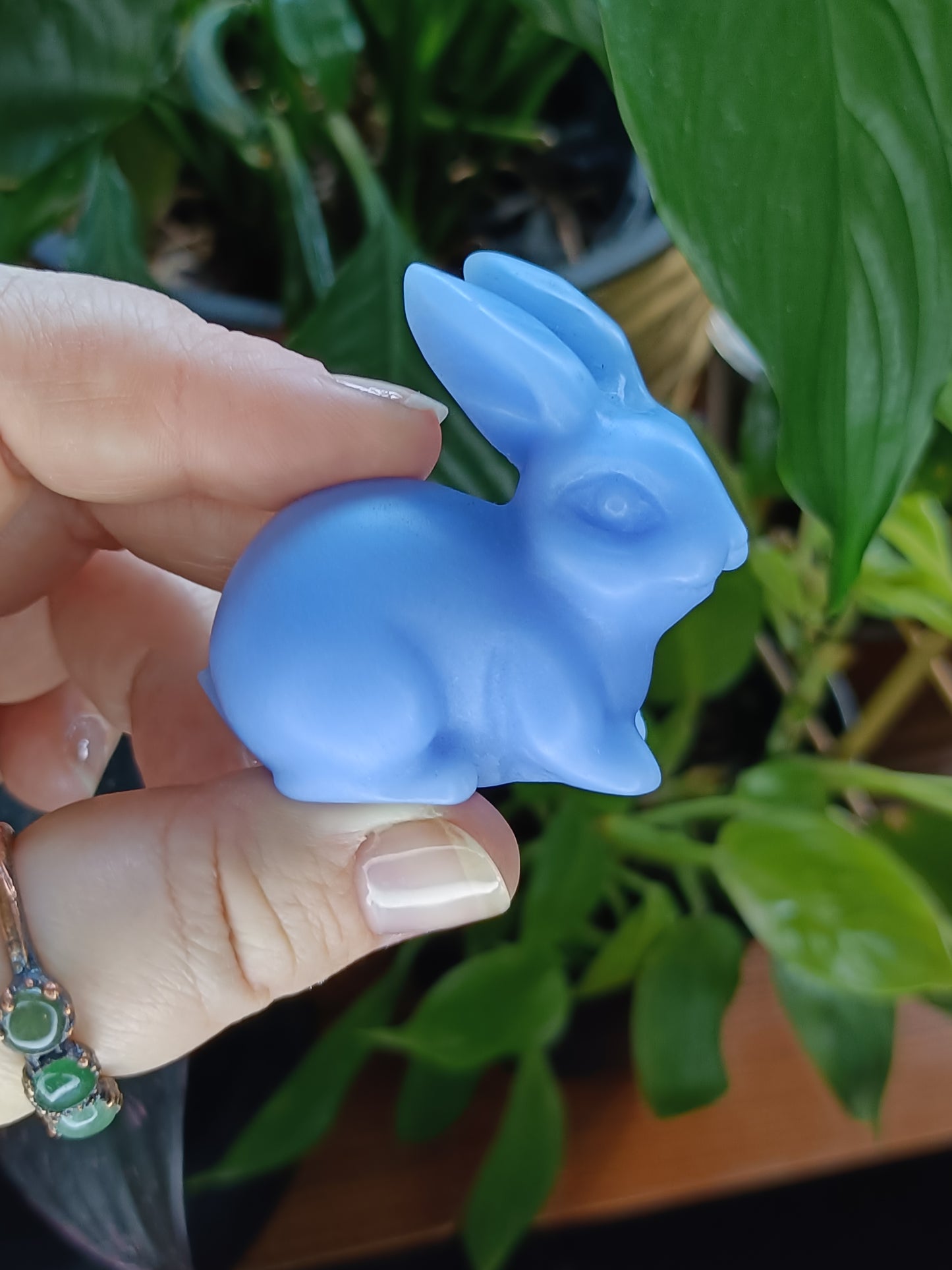 Sitting Rabbit Small Carving - 55-80g