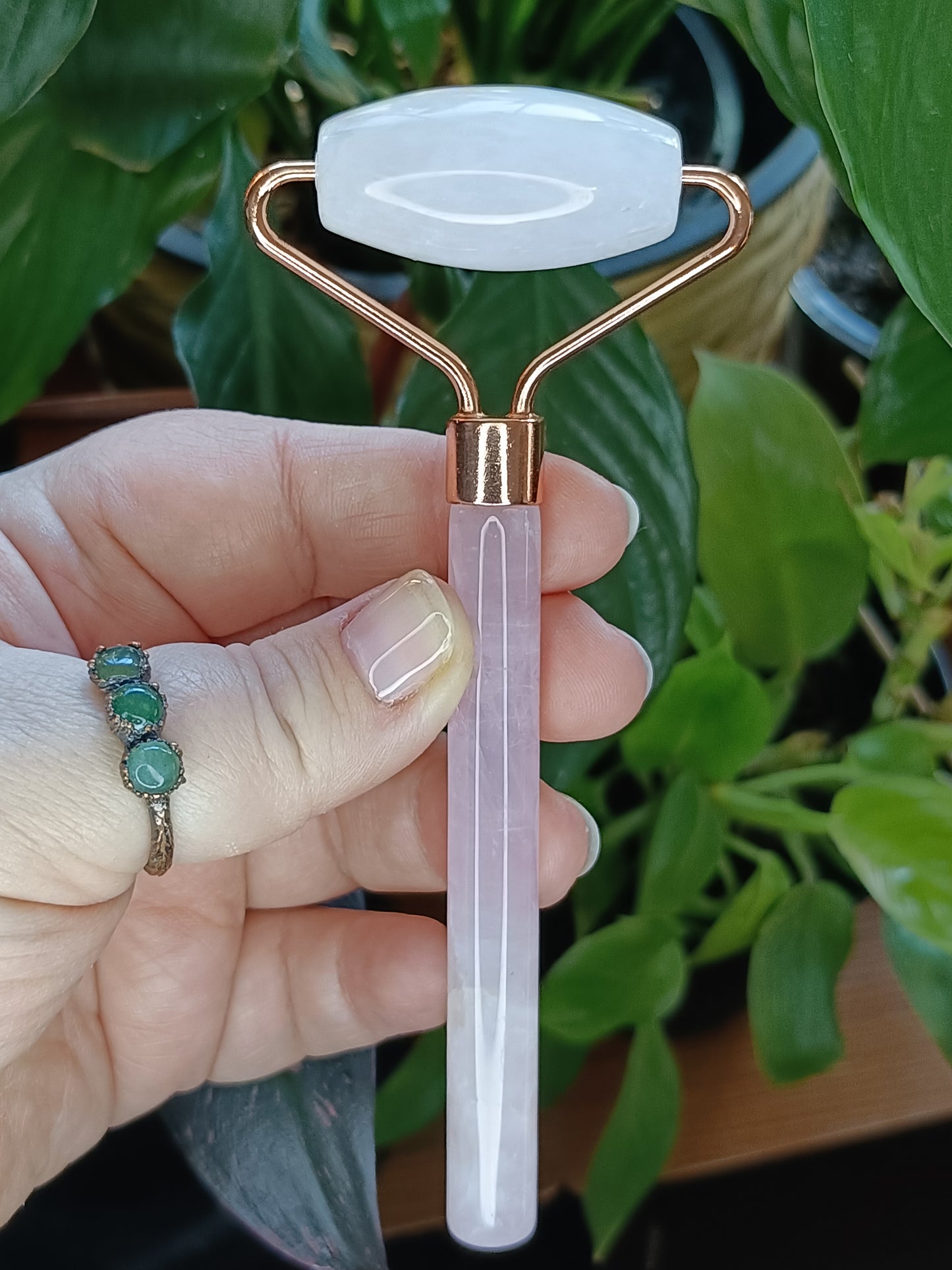 Rose Quartz Face Rollers