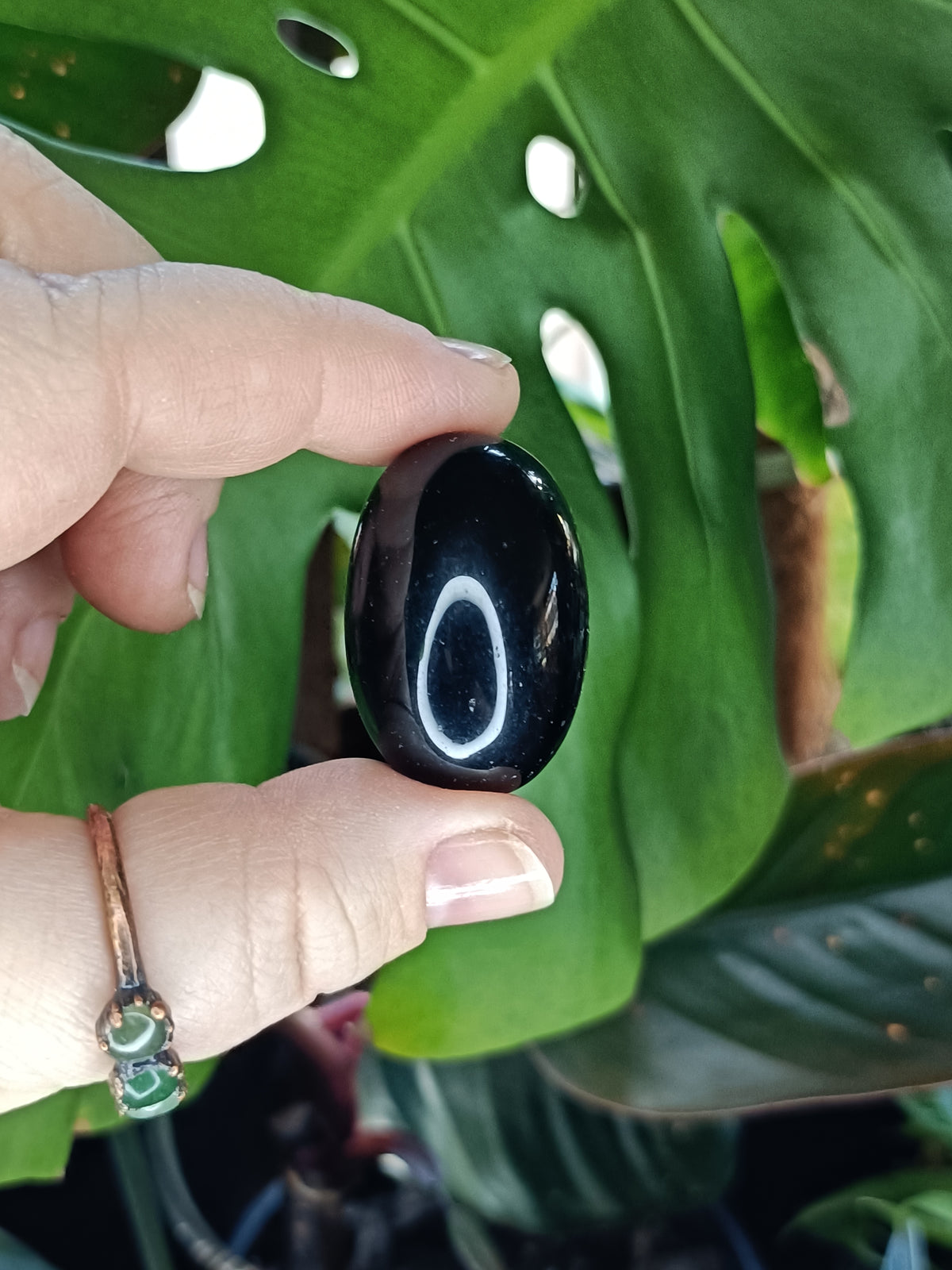 Black Obsidian Tumbles - 50g