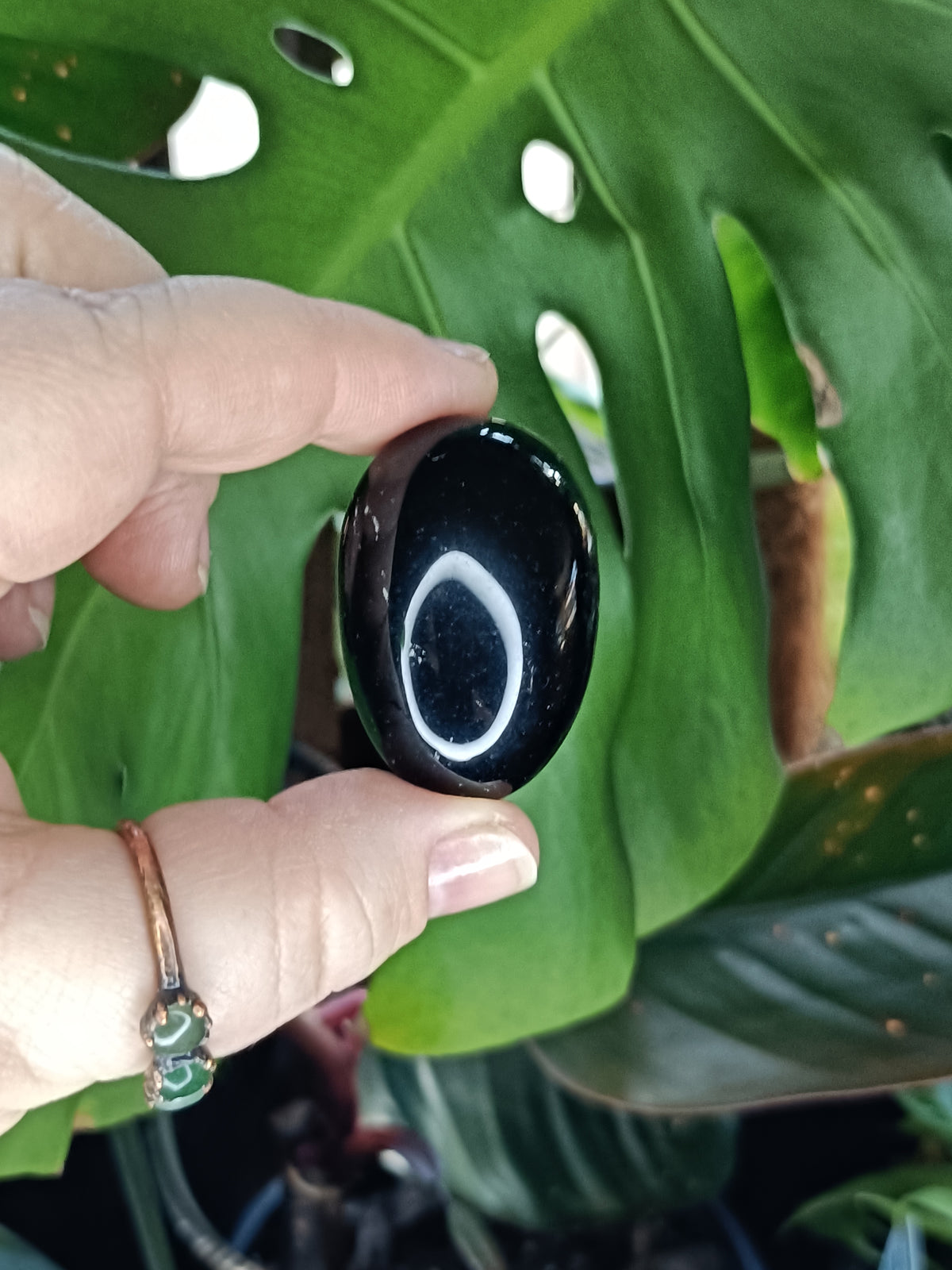 Black Obsidian Tumbles - 50g