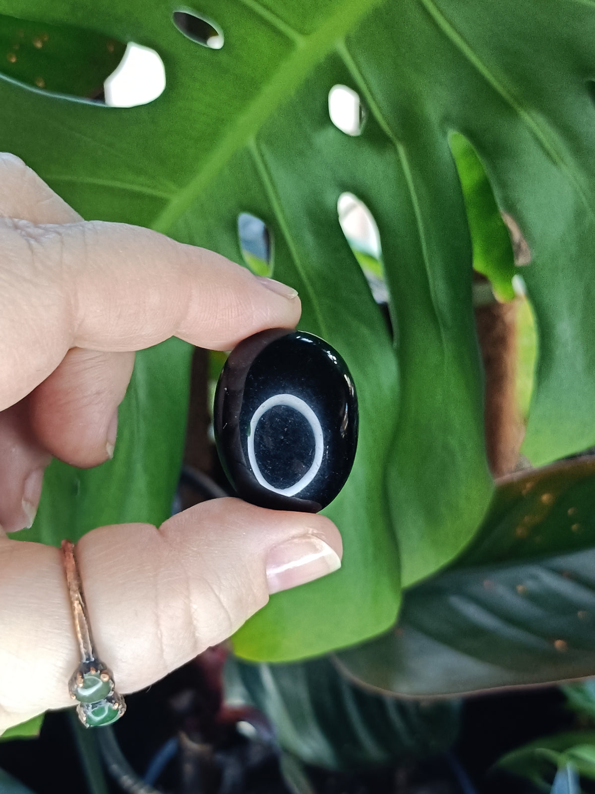 Black Obsidian Tumbles - 50g