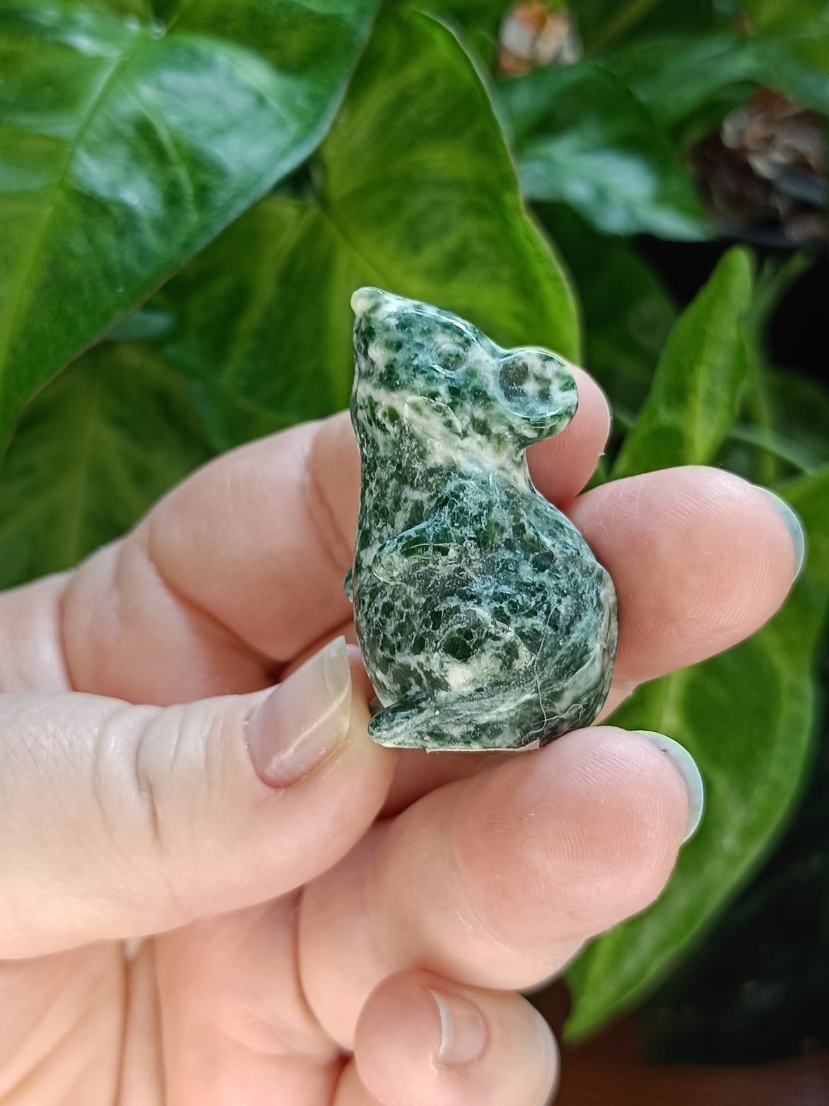Mixed Small Curious Mouse Carvings - 25-35g